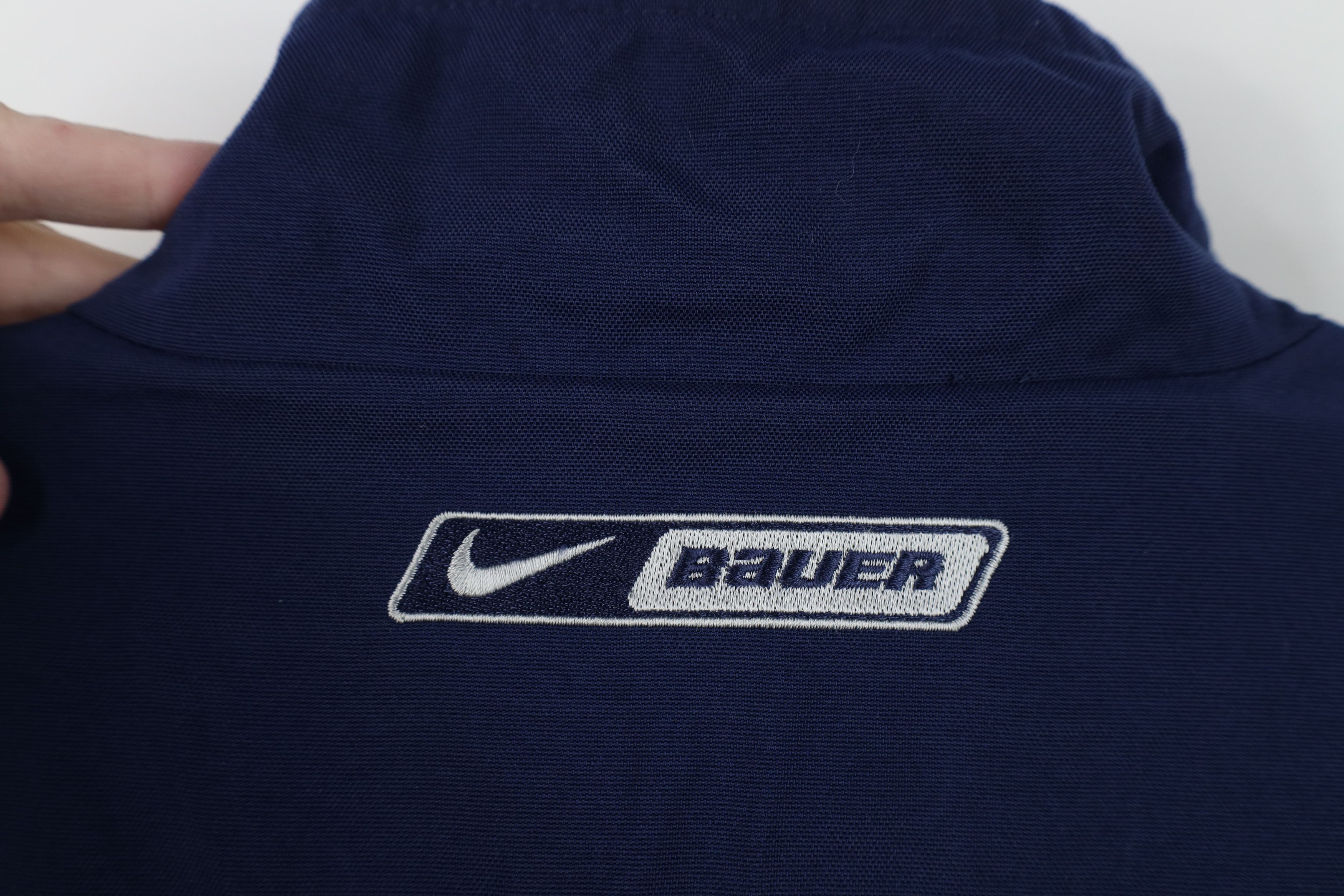 Nike Vintage Nike Bauer Hockey Travis Scott Mini Swoosh Jacket Size US M / EU 48-50 / 2 - 12 Thumbnail