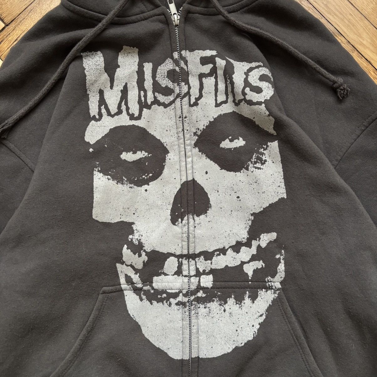 Band Tees × Hysteric Glamour × Misfits Misfits Zip Hoodie Dead Face H&M Big logo Y2K Skull 90’s Size US S / EU 44-46 / 1 - 2 Thumbnail