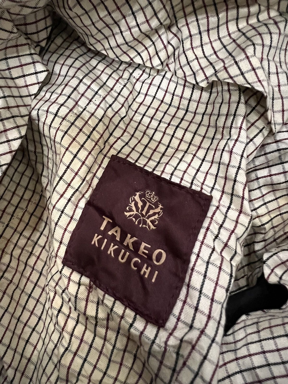 Japanese Brand × Takeo Kikuchi Japanese Brand Takeo Kikuchi Plaid Tartan Pant Size US 32 / EU 48 - 7 Thumbnail