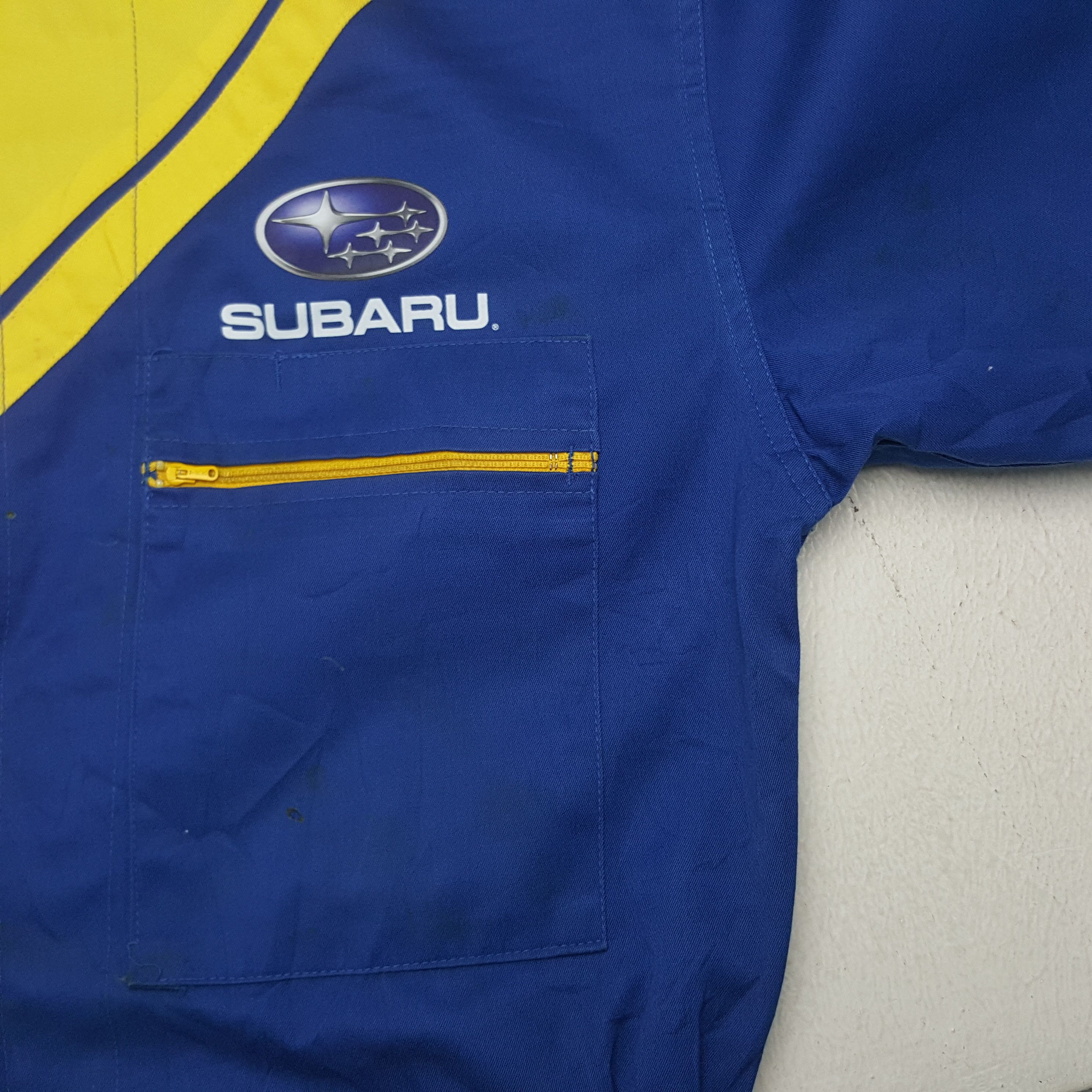 Sports Specialties × Vintage Vintage Subaru Racing Custom Art Coverall Sport Jacket Size US M / EU 48-50 / 2 - 9 Thumbnail