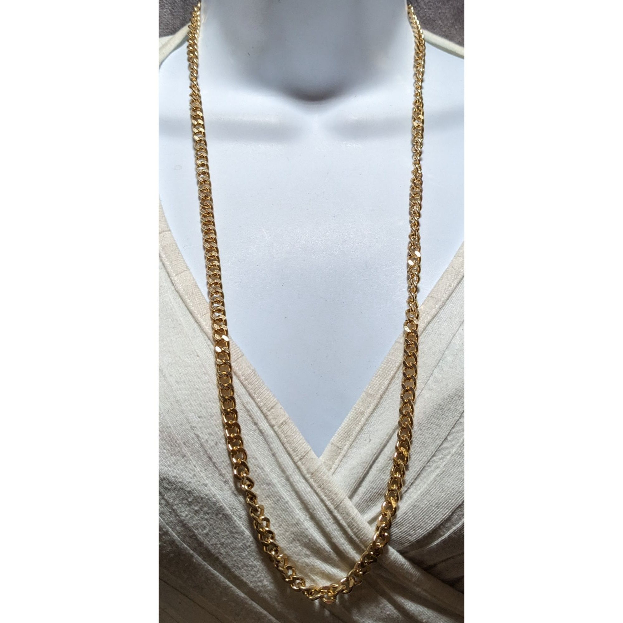 Other Classic Bright Gold Chain Necklace Size ONE SIZE - 7 Thumbnail