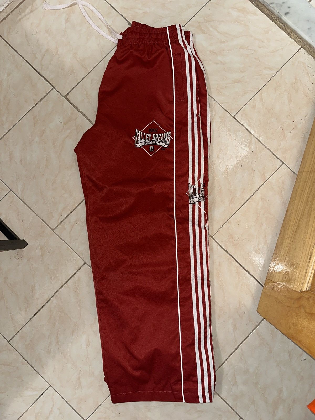 Other Vale Forever Stripe Track Pants 'Red' XXL Size US 36 / EU 52 - 3 Thumbnail