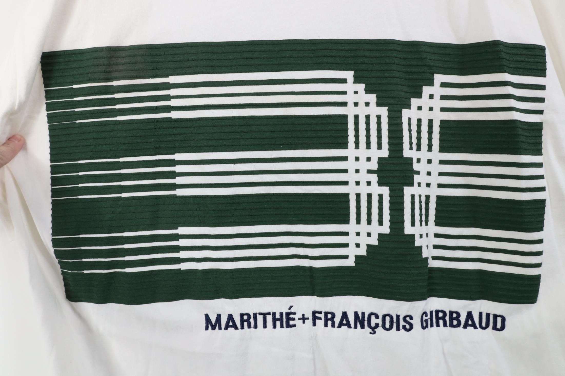 Marithe + Francois Girbaud Deadstock Vintage 90s Marithe Francois Girbaud Baggy T-Shirt Size US XL / EU 56 / 4 - 4 Thumbnail
