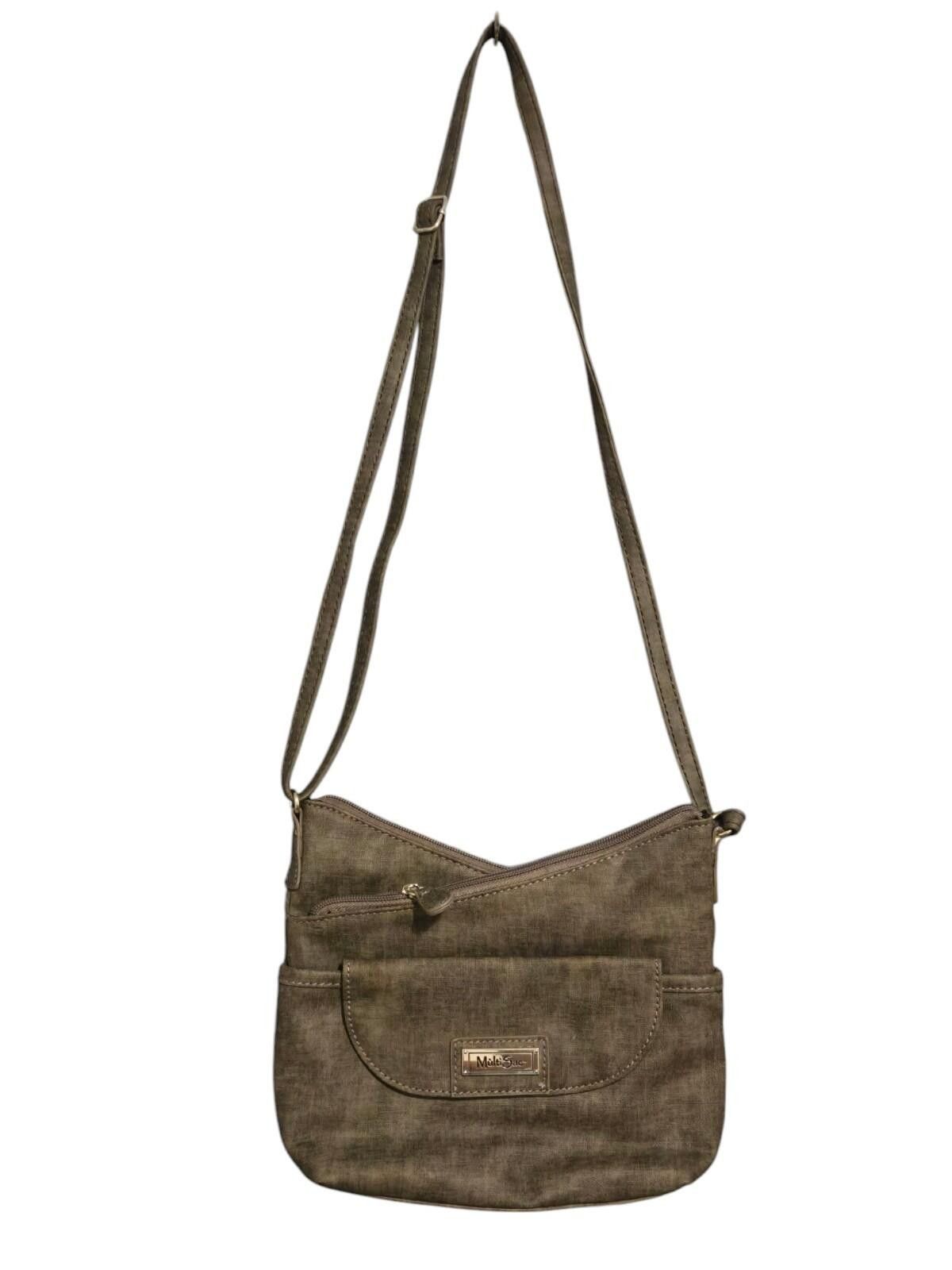 Other Multi-Sac Gray Faux Leather Silvertoned Hardware Purse Size ONE SIZE - 1 Thumbnail