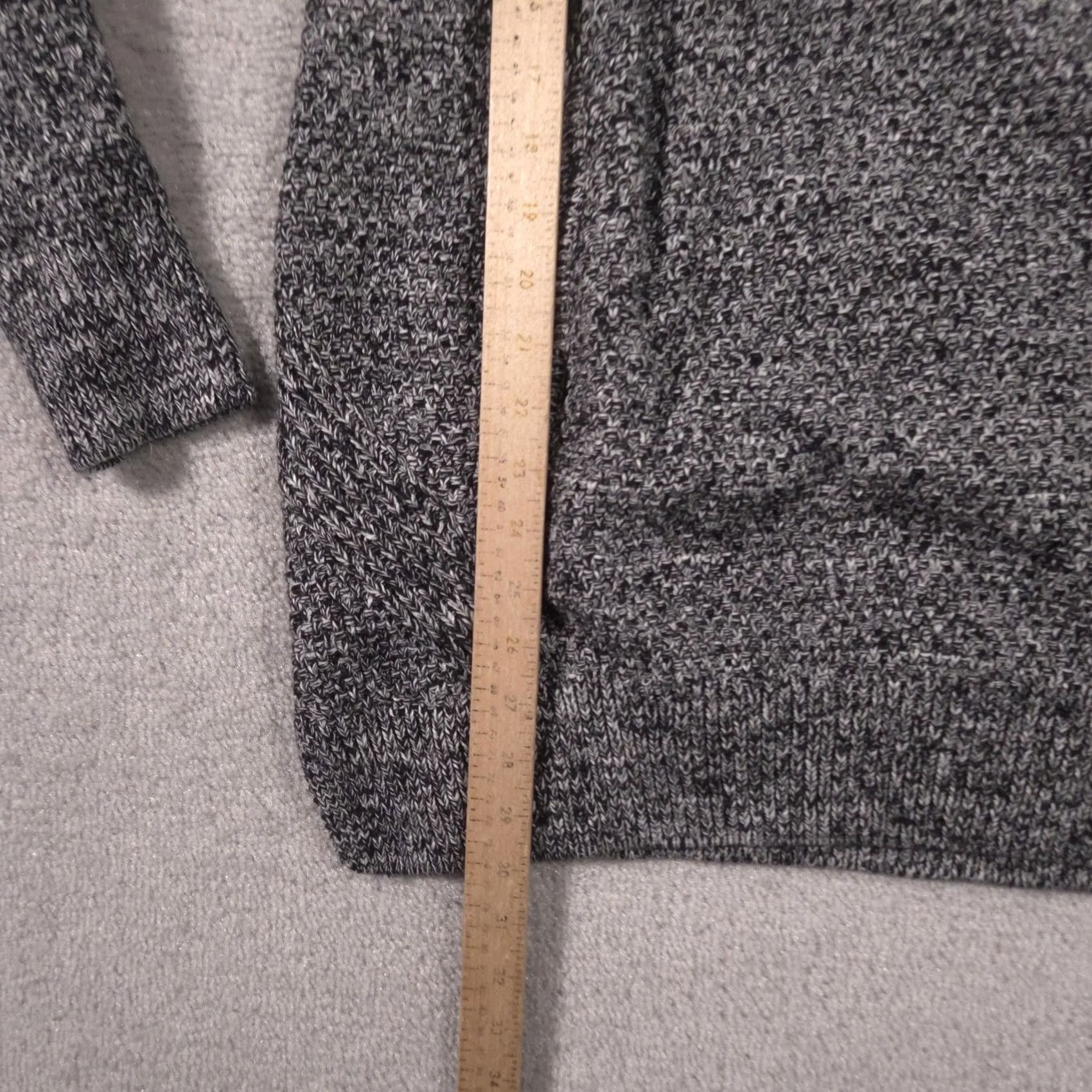 Duluth Trading Company Duluth Trading Co Sweater Tunic Womens M Gray Cowl Neck Pockets Knit Size M / US 6-8 / IT 42-44 - 6 Thumbnail