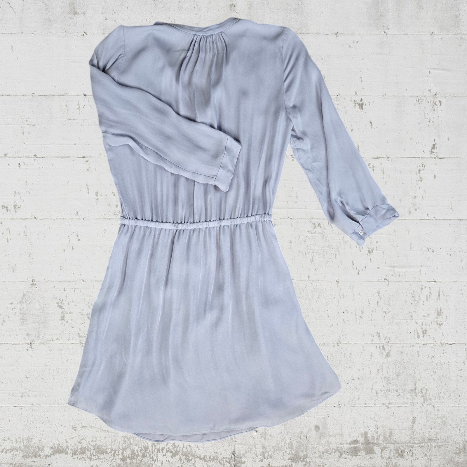 Aritzia Aritzia Babaton Bennett Silk Mini Dress Lilac Size Medium Size M / US 6-8 / IT 42-44 - 12 Thumbnail