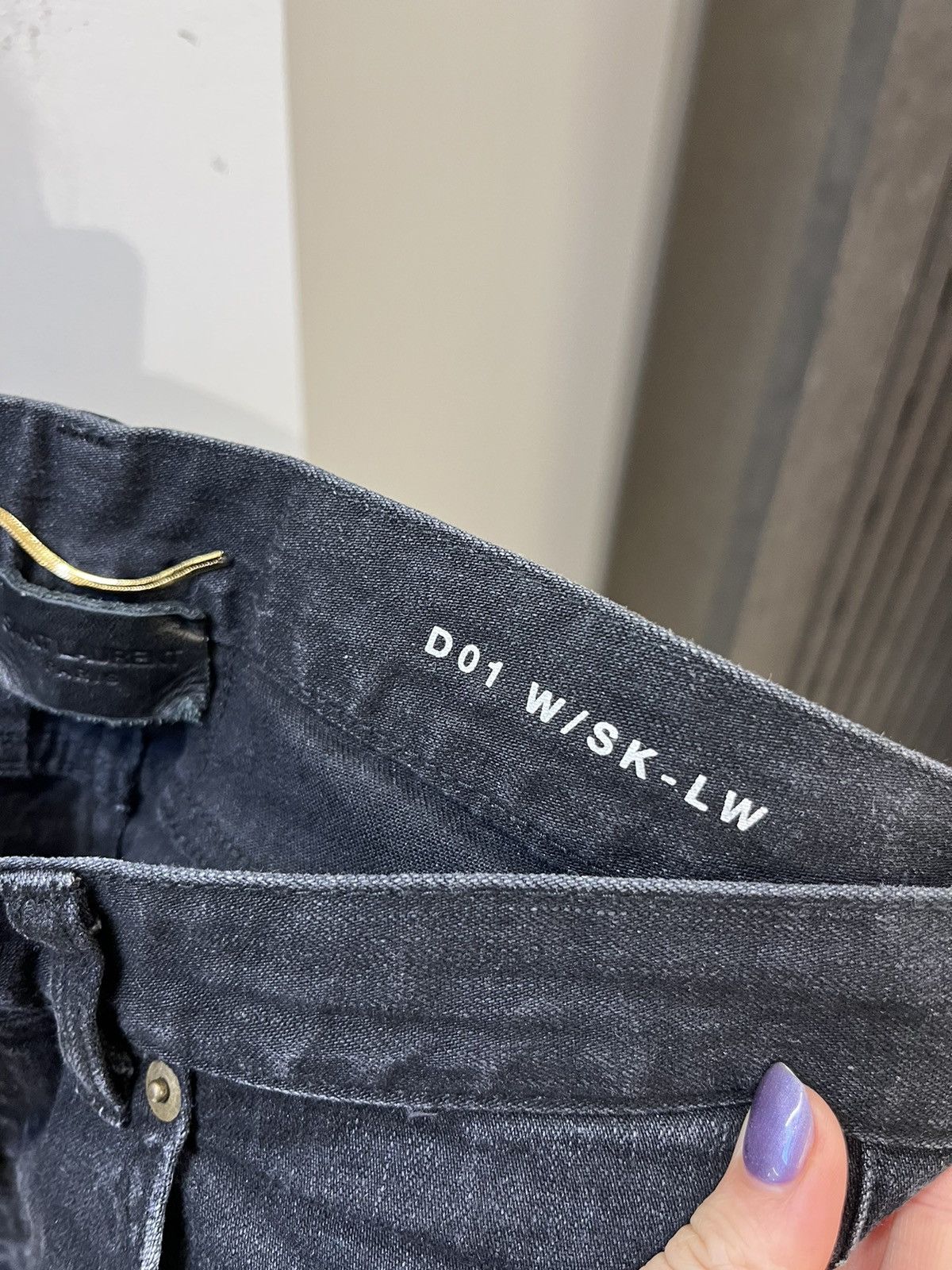Saint Laurent Paris Saint Laurent Paris D01 Black Denim Size 30" / US 8 / IT 44 - 8 Thumbnail