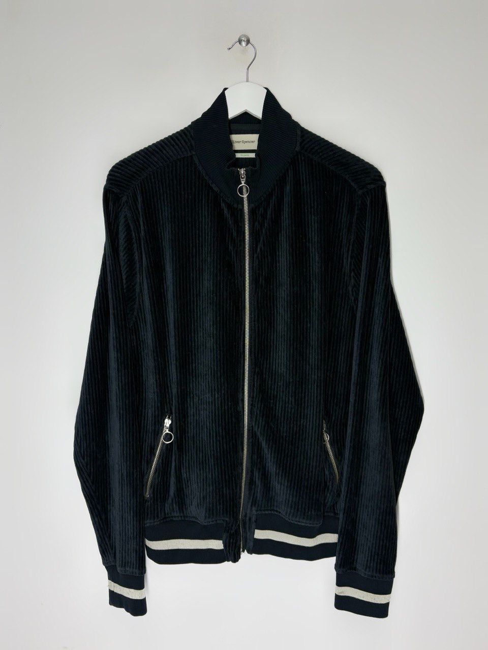Oliver Spencer Oliver Spencer Organic Cotton Blend Corduroy Track Jacket Size US L / EU 52-54 / 3 - 1 Thumbnail