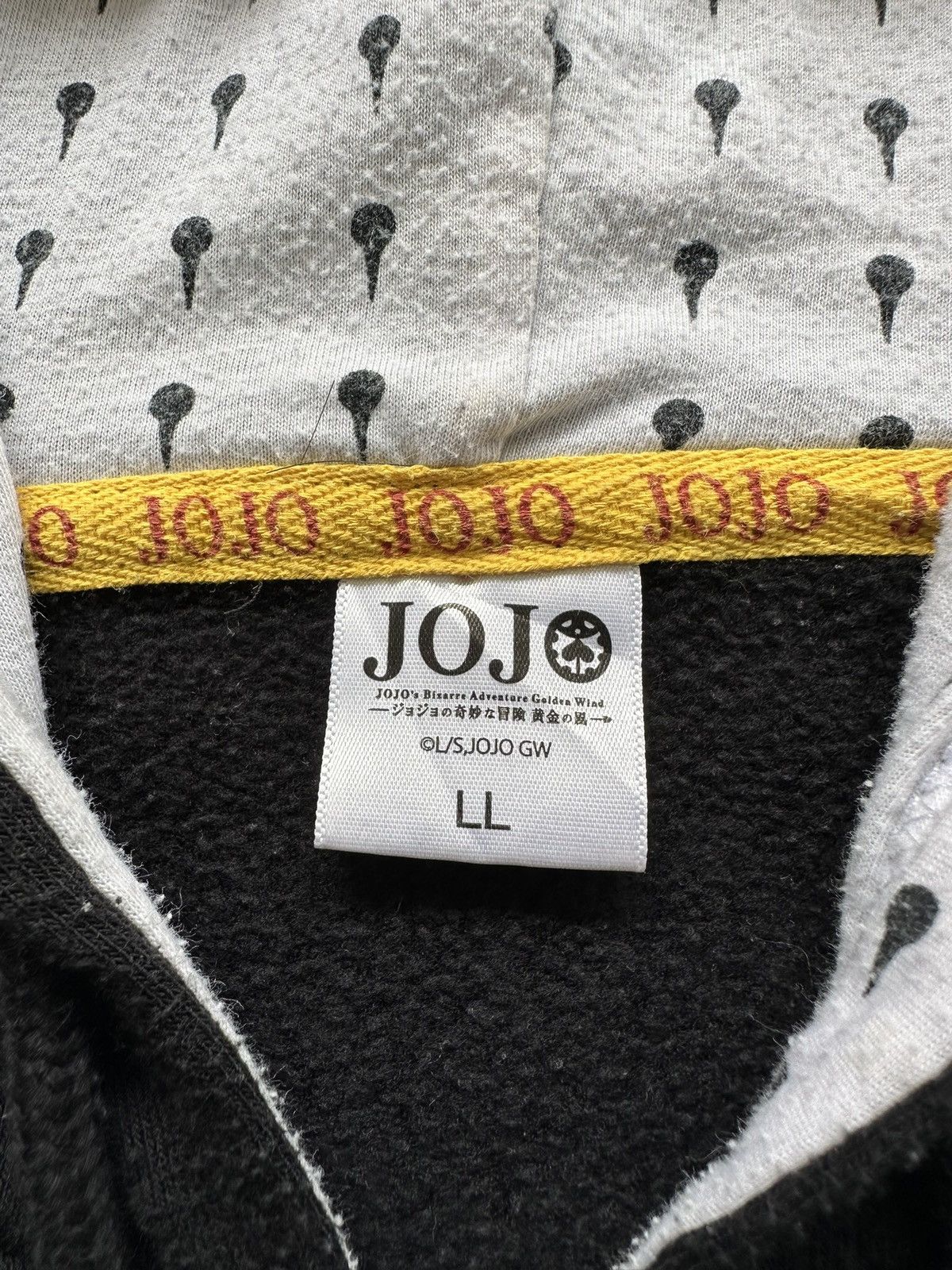 Anime 2000’s Jojo Bizarre Adventure zipper hoodie Size US L / EU 52-54 / 3 - 11 Thumbnail