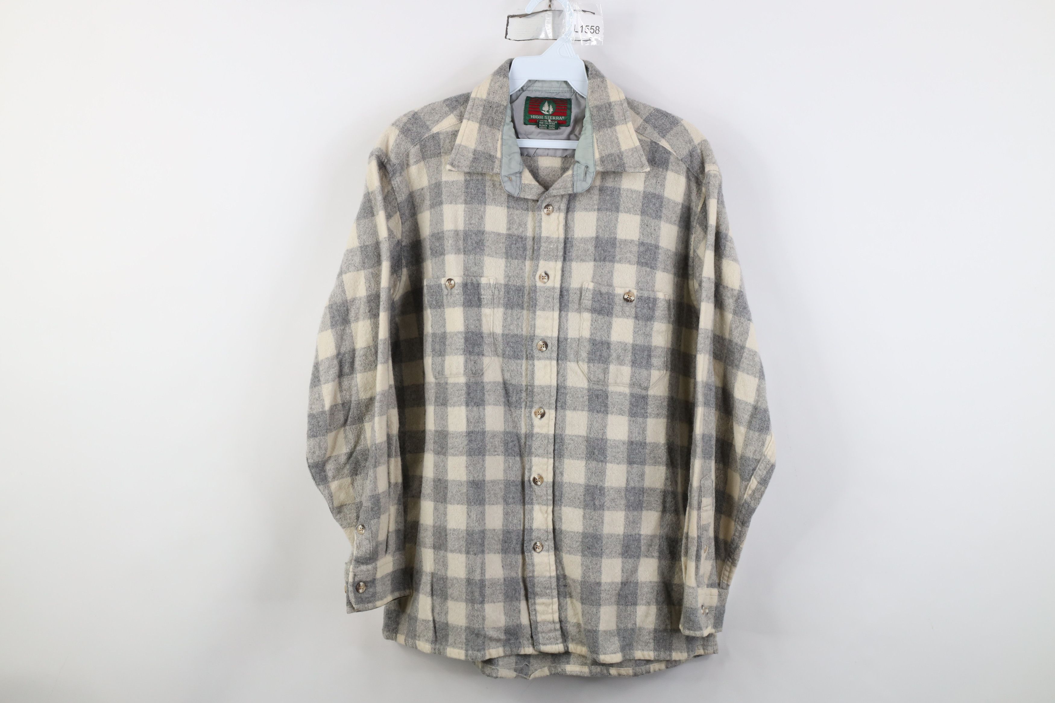 Vintage Vintage 70s Streetwear Double Pocket Button Shirt Plaid Size US S / EU 44-46 / 1 - 1 Thumbnail