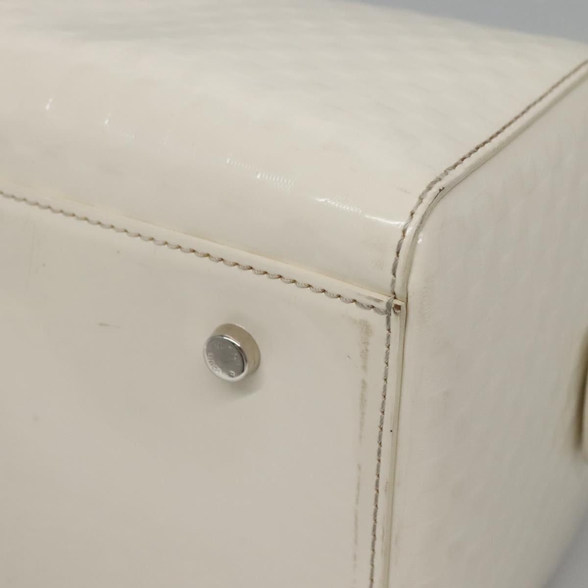 Louis Vuitton LOUIS VUITTON Damier Facet Speedy Cube PM Hand Bag White Size ONE SIZE - 14 Thumbnail