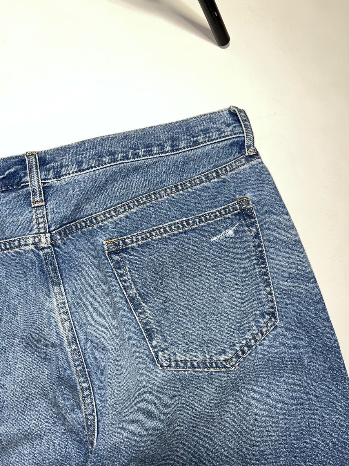 Gap Vintage GAP denim distressed boyfriend blue jeans Size US 31 - 7 Thumbnail