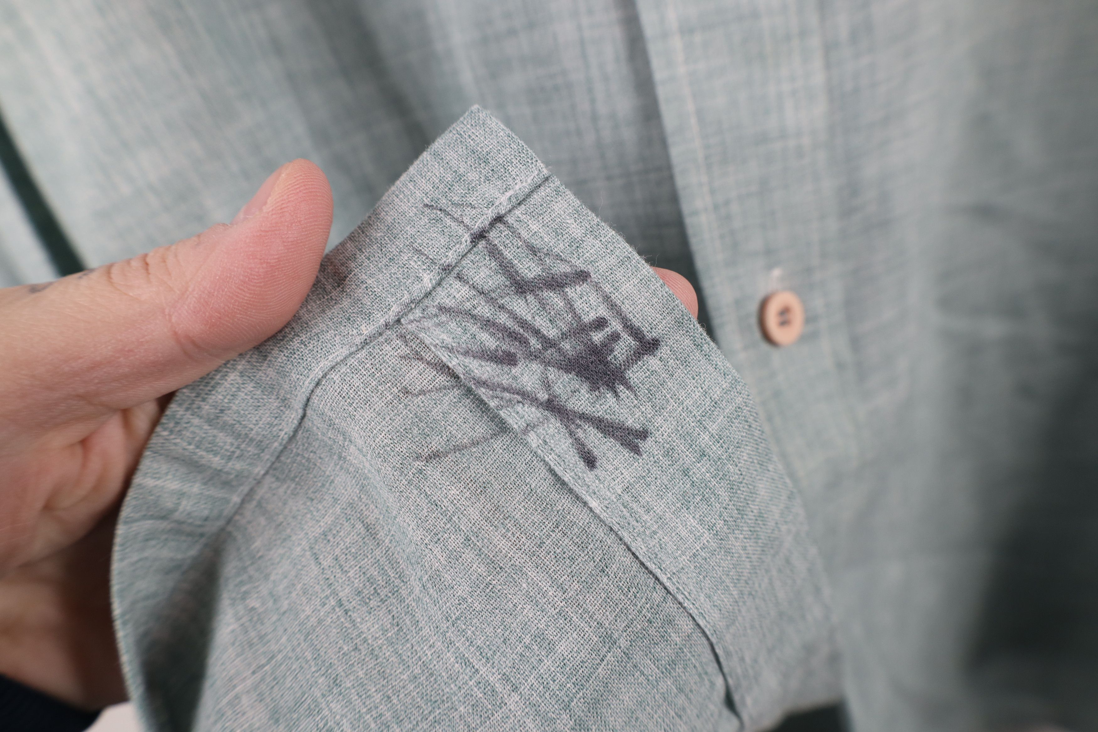 Vintage Vintage 70s Streetwear Collared Long Sleeve Button Shirt Size US XL / EU 56 / 4 - 7 Thumbnail
