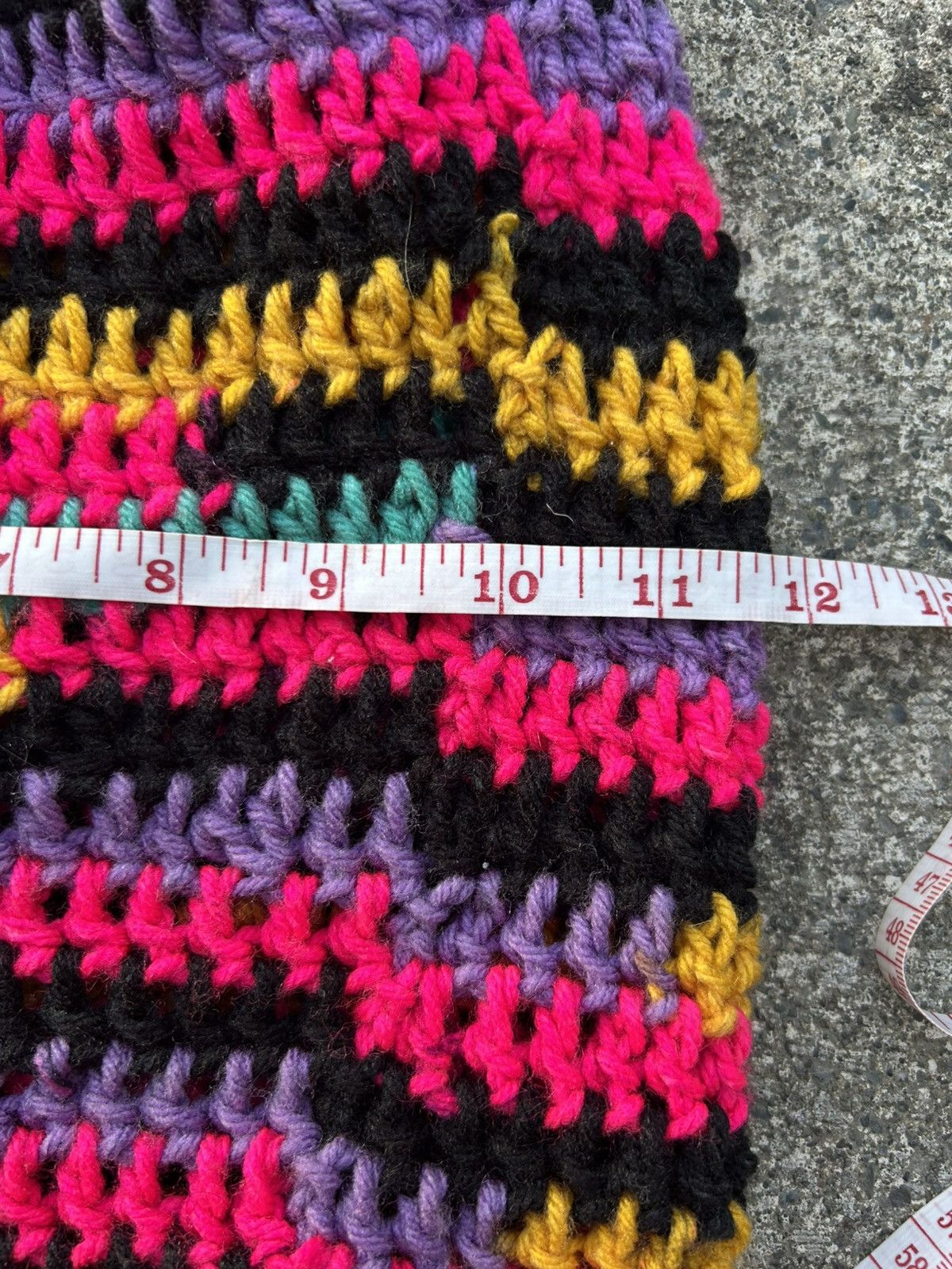 Other CUSTOM crocheted beanie Size ONE SIZE - 4 Thumbnail
