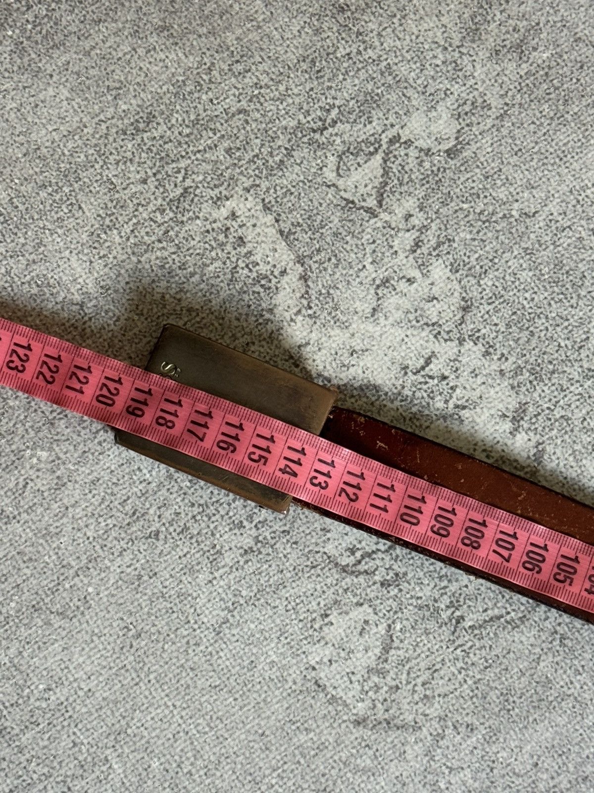 Hugo Boss Hugo boss brown leather belt retro vintage metal logo casual Size ONE SIZE - 11 Thumbnail