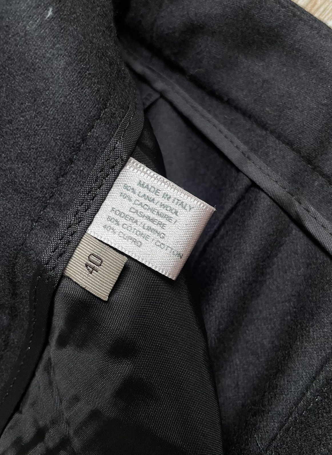 Bottega Veneta Luxury Designer Bottega Veneta Cashmere & Wool Classic Pants Size 40" / US 18 - 10 Thumbnail