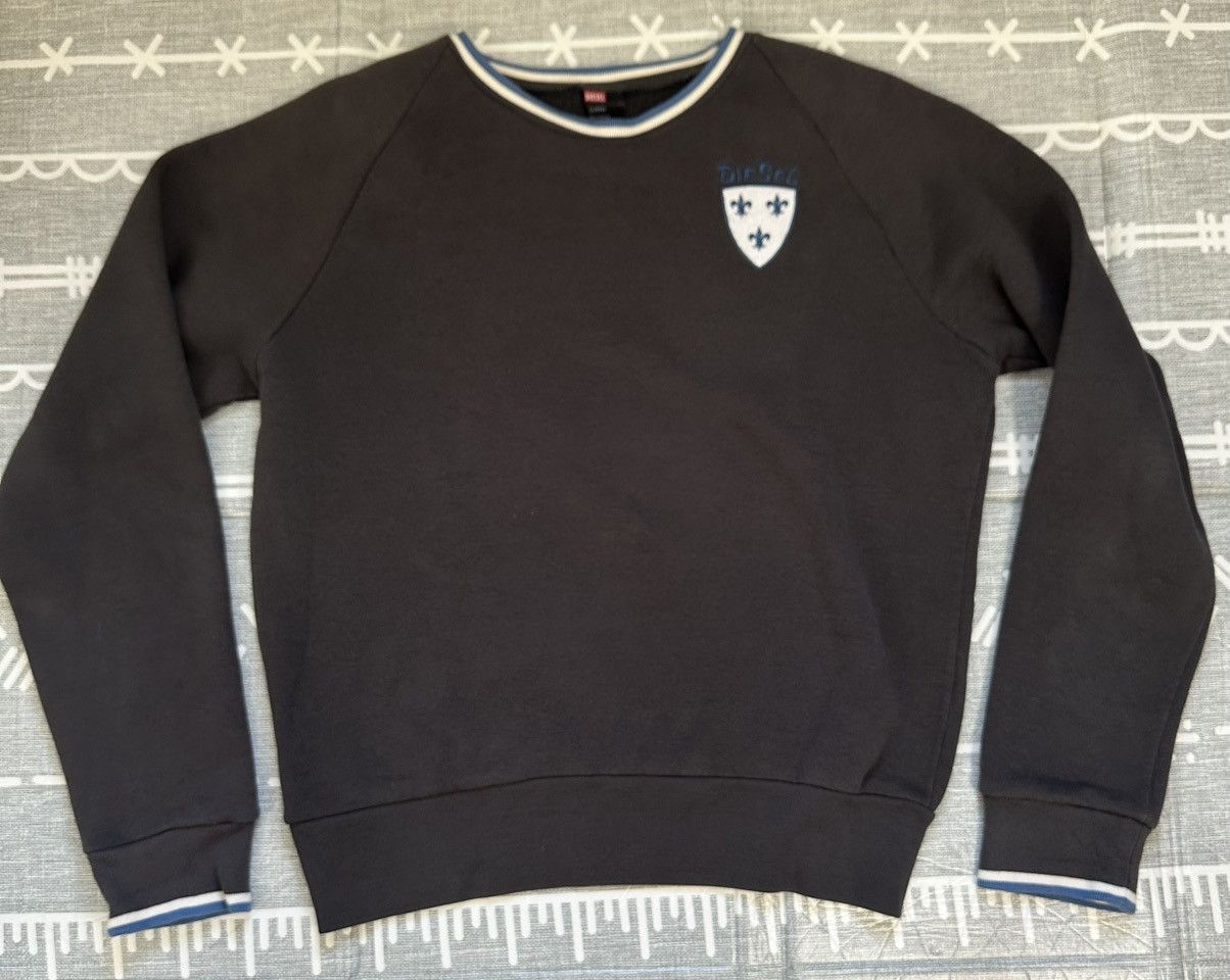 Diesel × Vintage Y2K Diesel Crewneck Sweater Size XXL Size US XXL / EU 58 / 5 - 2 Thumbnail