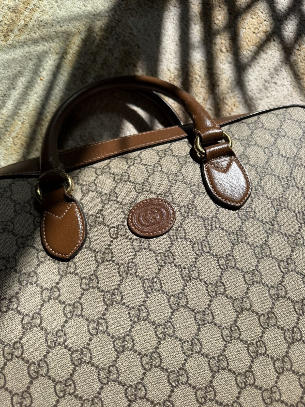 Gucci Gucci Brown GG Supreme briefcase Size ONE SIZE - 4 Thumbnail