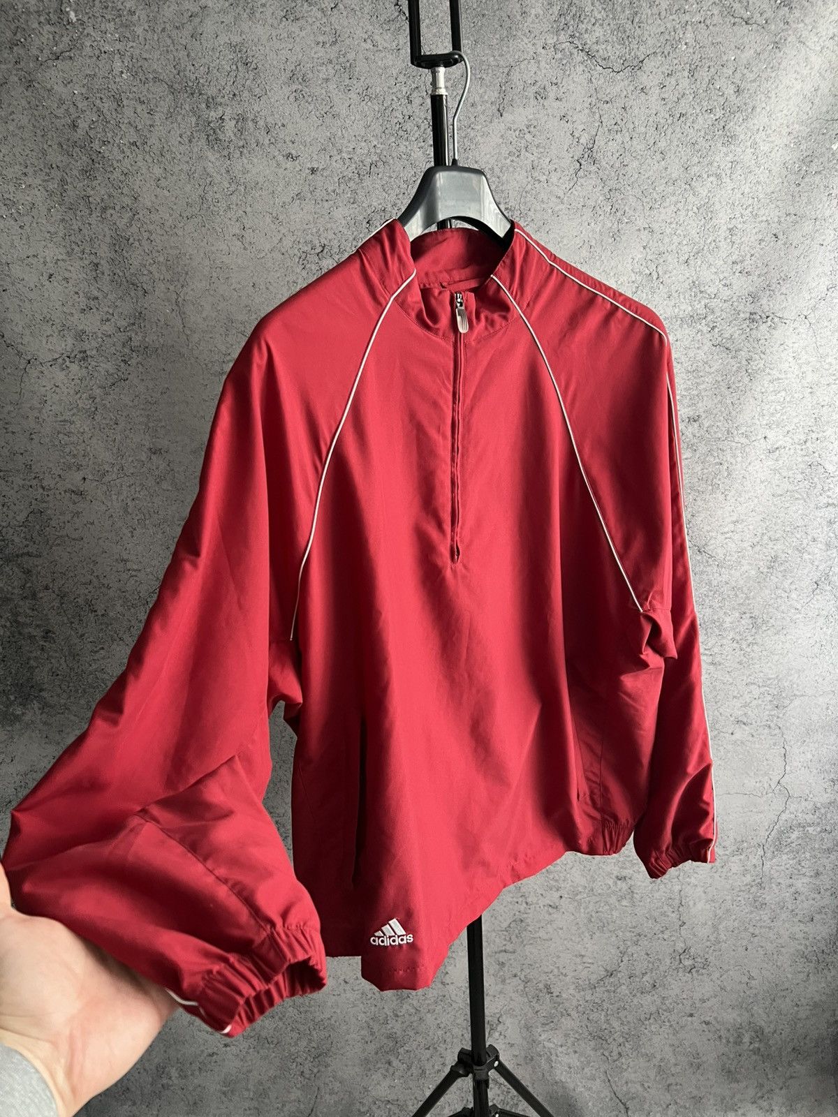 Adidas Vintage Adidas Light Jacket 2004 Climashell Wind Half Zip Size US XL / EU 56 / 4 - 14 Thumbnail