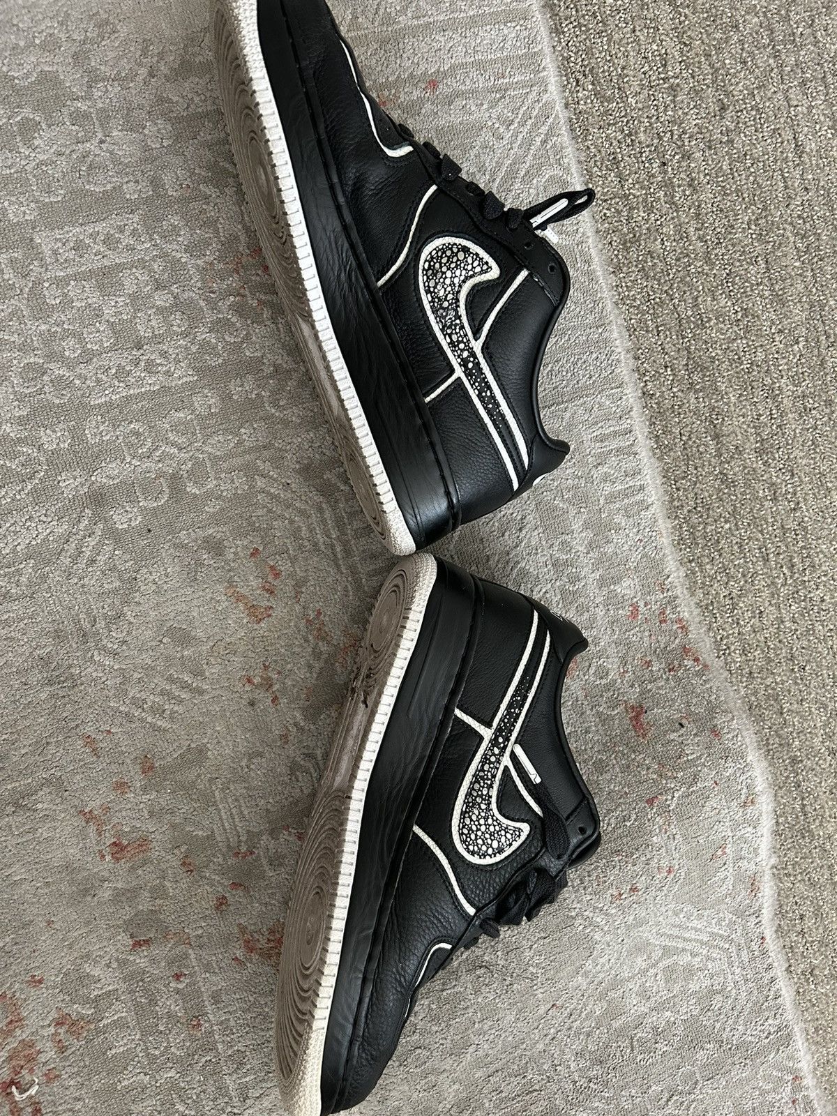 image of Nike Cr7 Af1 Shoes in Black, Men's (Size 9.5)