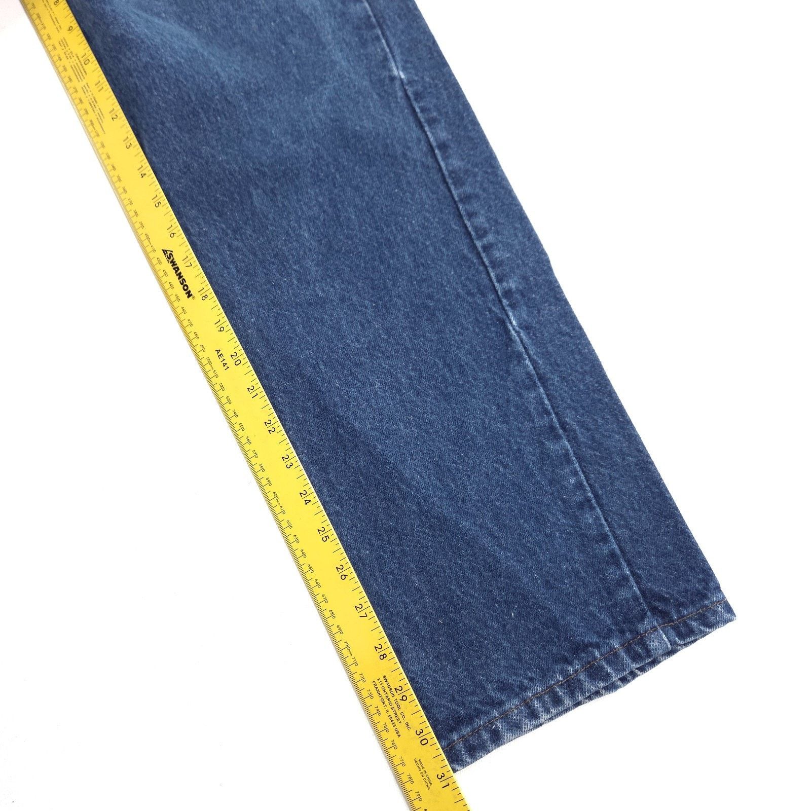 Lee Vintage 80's Lee Riders Jeans Mens 37x31 USA Union Made Size US 37 - 7 Thumbnail
