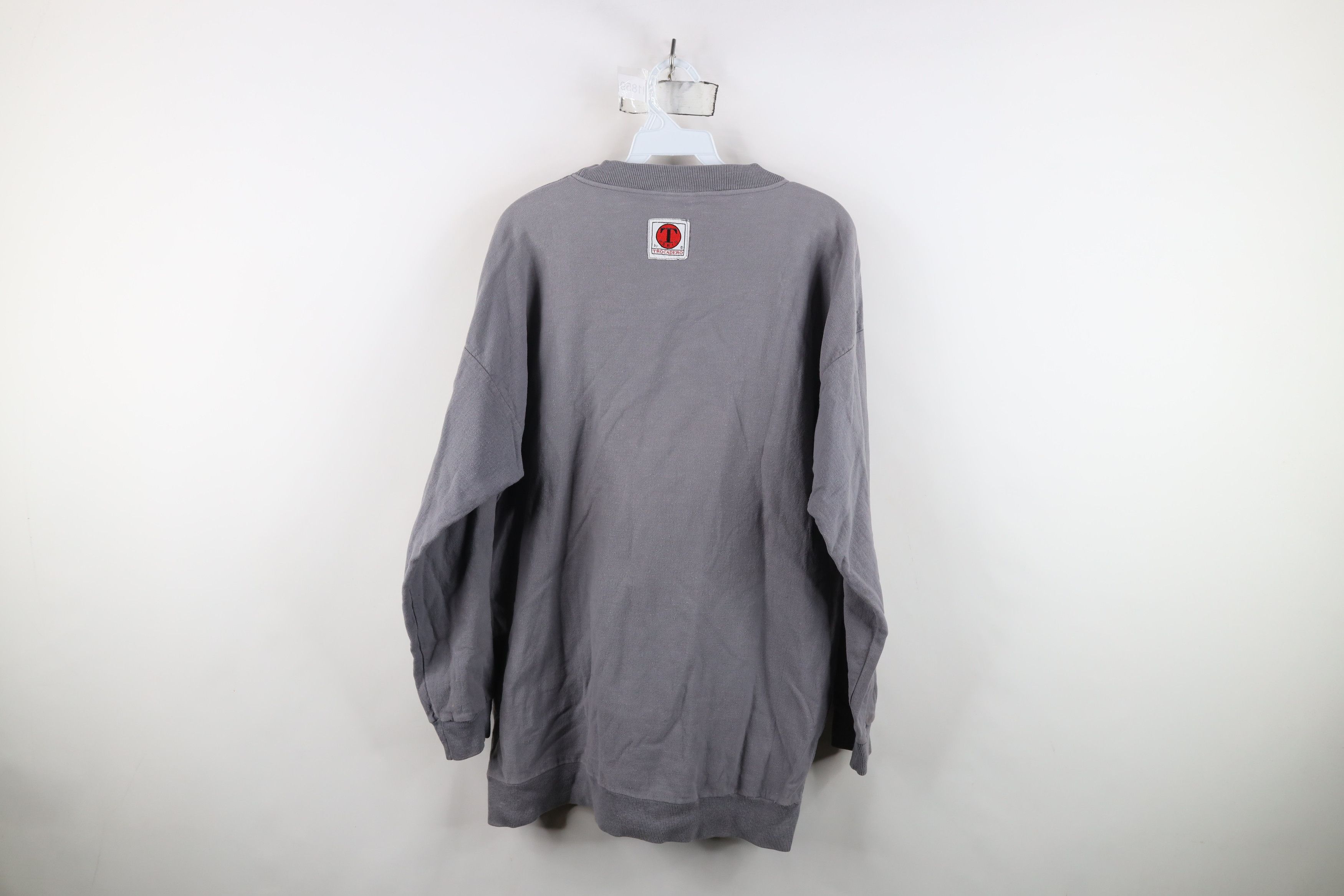 Vintage Vintage 90s Streetwear Paris Eiffel Tower Sweatshirt USA Size US S / EU 44-46 / 1 - 13 Thumbnail
