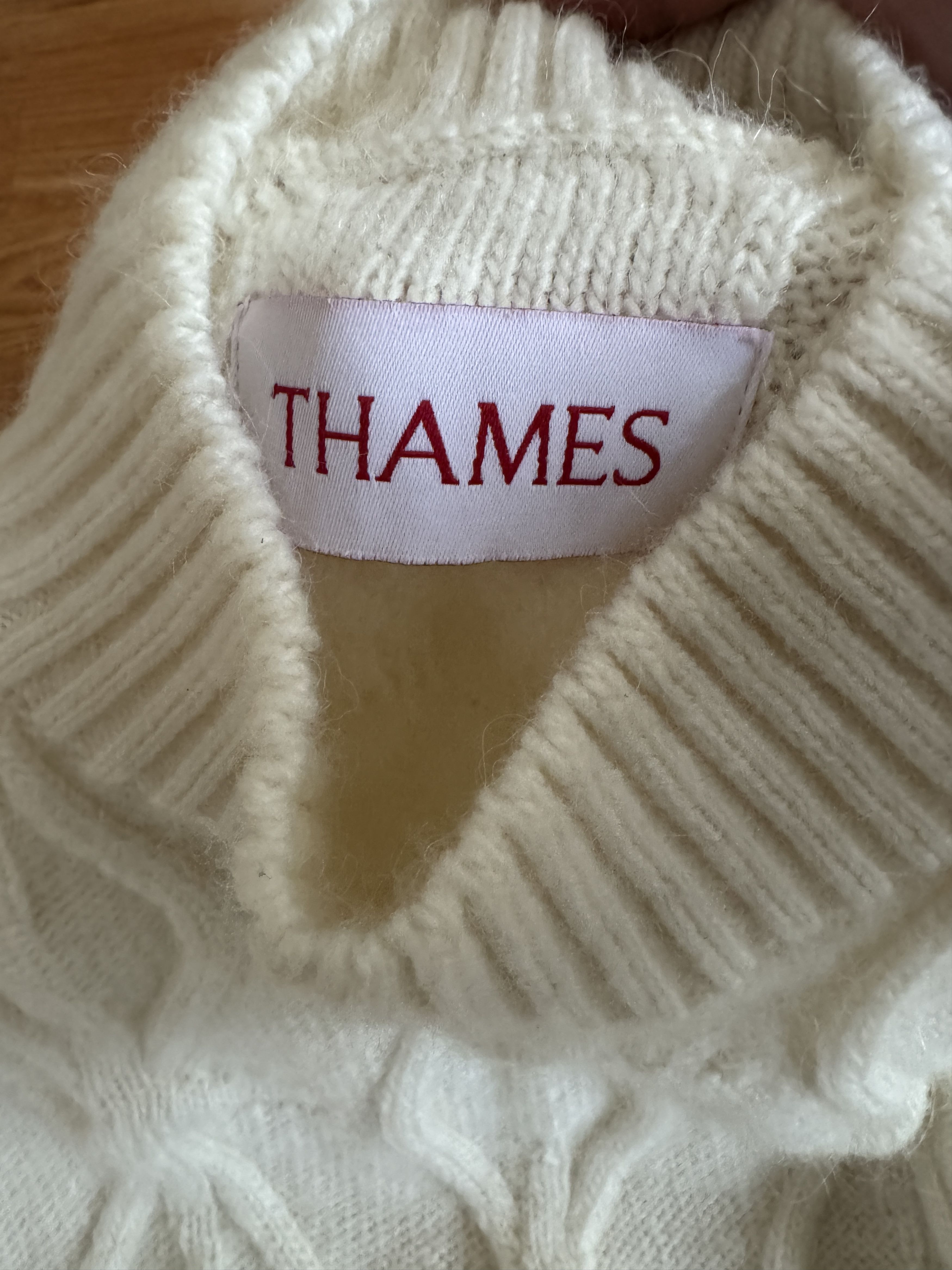 Thames MMXX. THAMES STARLINK CABLE-KNIT Size US M / EU 48-50 / 2 - 4 Thumbnail