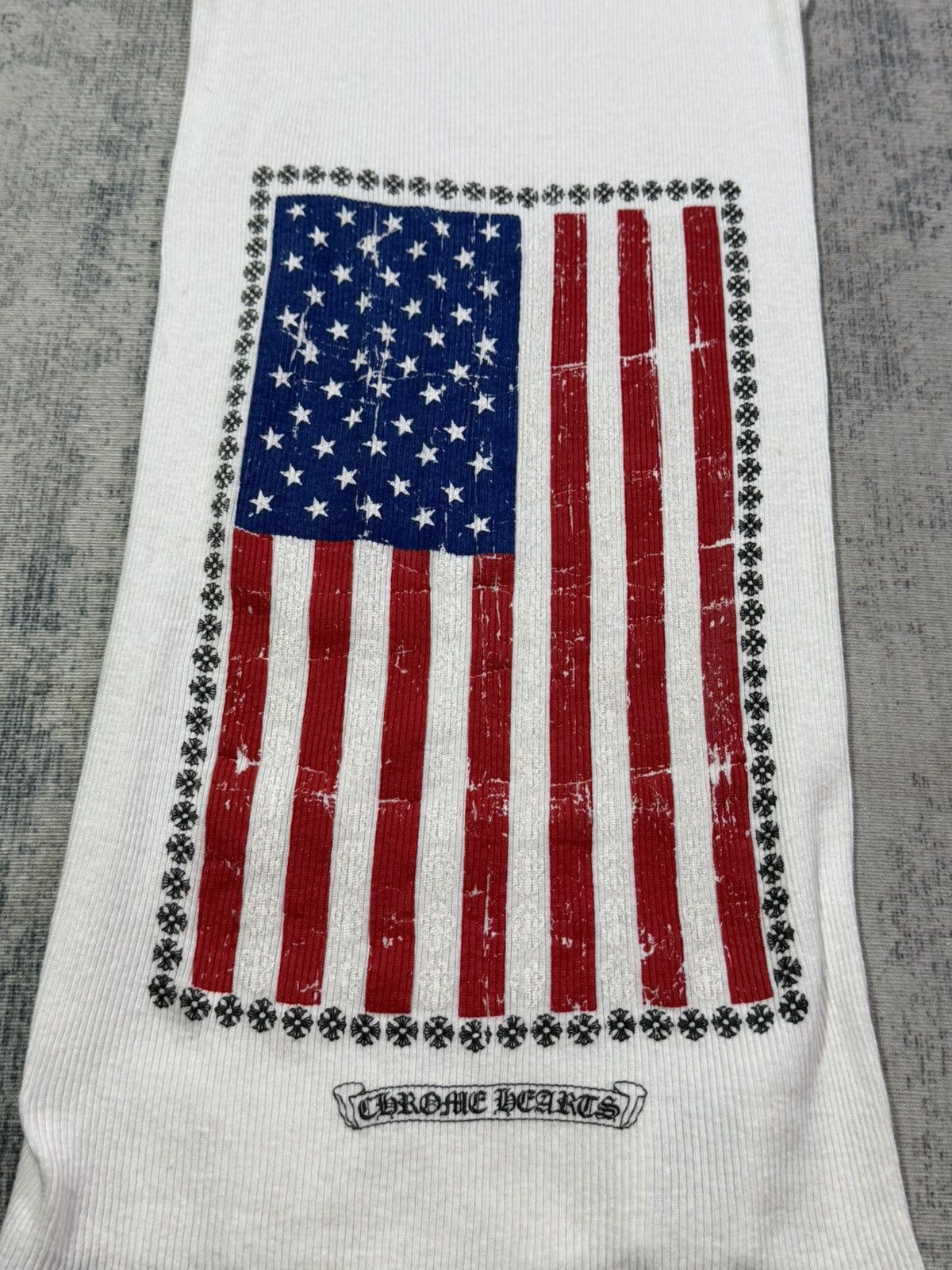 Chrome Hearts USA Flag AMFLAG Tanktop Size US L / EU 52-54 / 3 - 4 Thumbnail