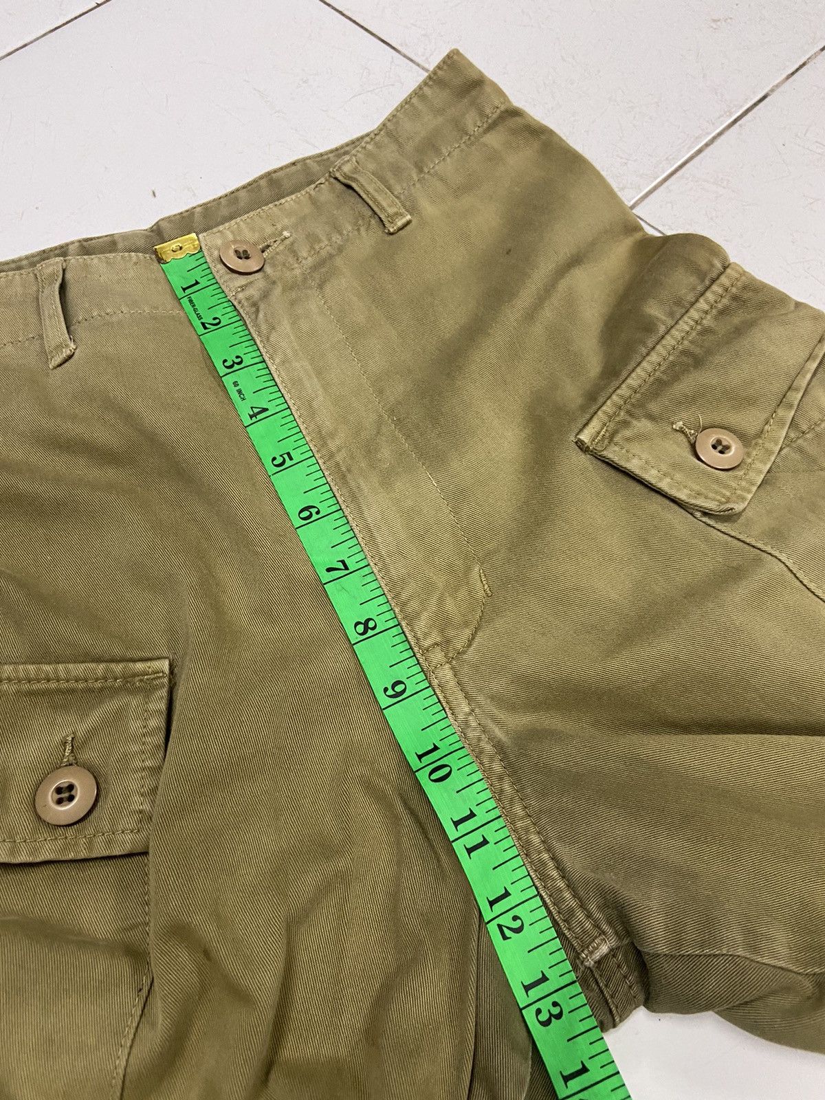 Vintage VINTAGE ARMY MONKEY POCKET CARGO PANTS Size US 28 / EU 44 - 12 Thumbnail