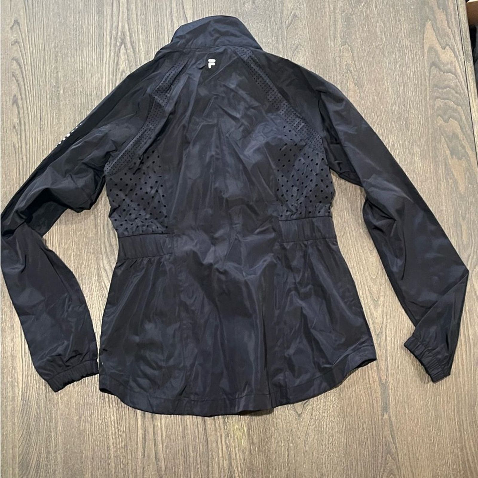 Fila NWOT Fila Sport Womens Black Rain Jacket - Size XS Size XS / US 0-2 / IT 36-38 - 7 Thumbnail