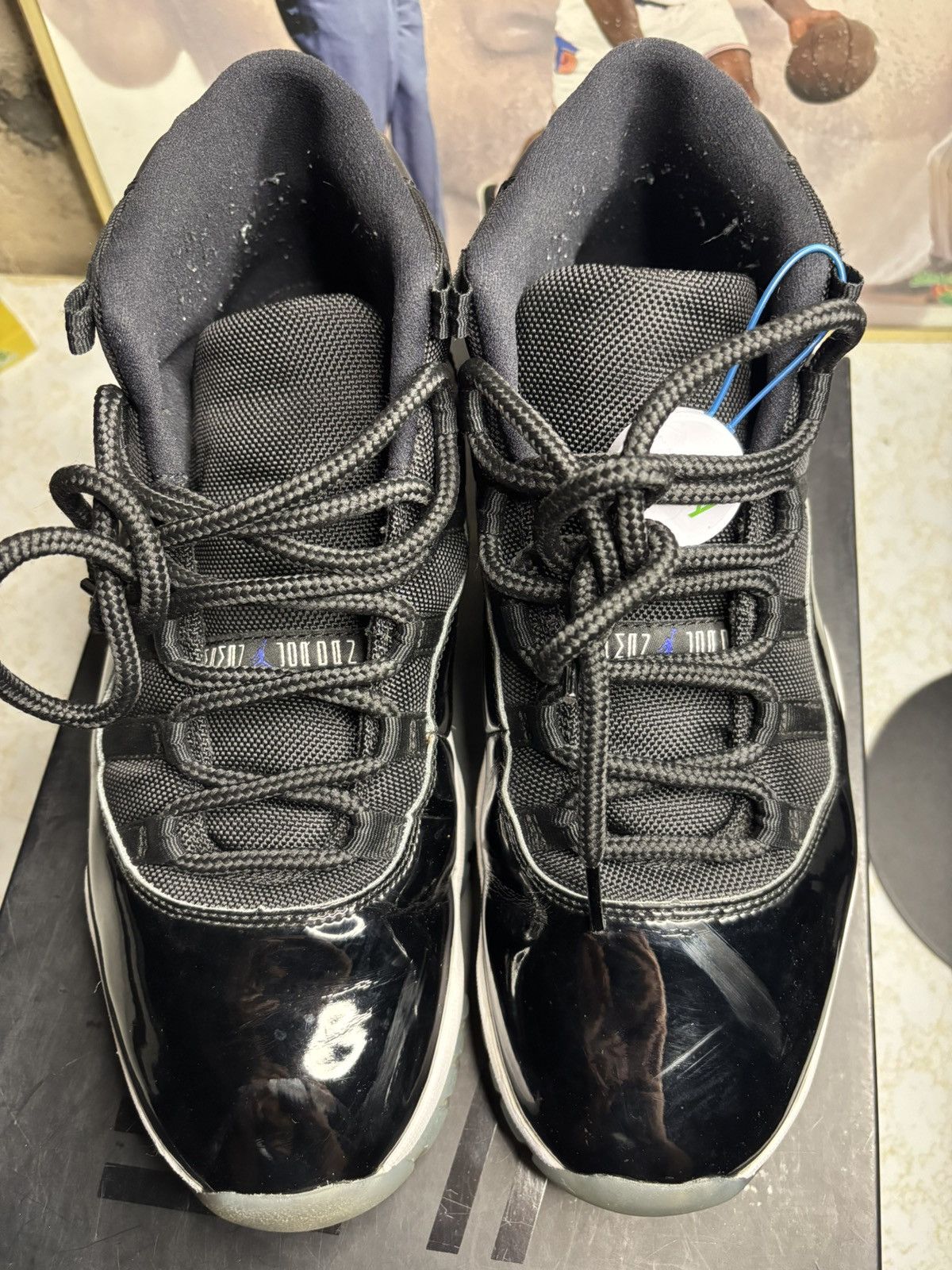 Jordan Brand Jordan Retro 11 ‘space jam’ Size US 11.5 / EU 44-45 - 2 Thumbnail
