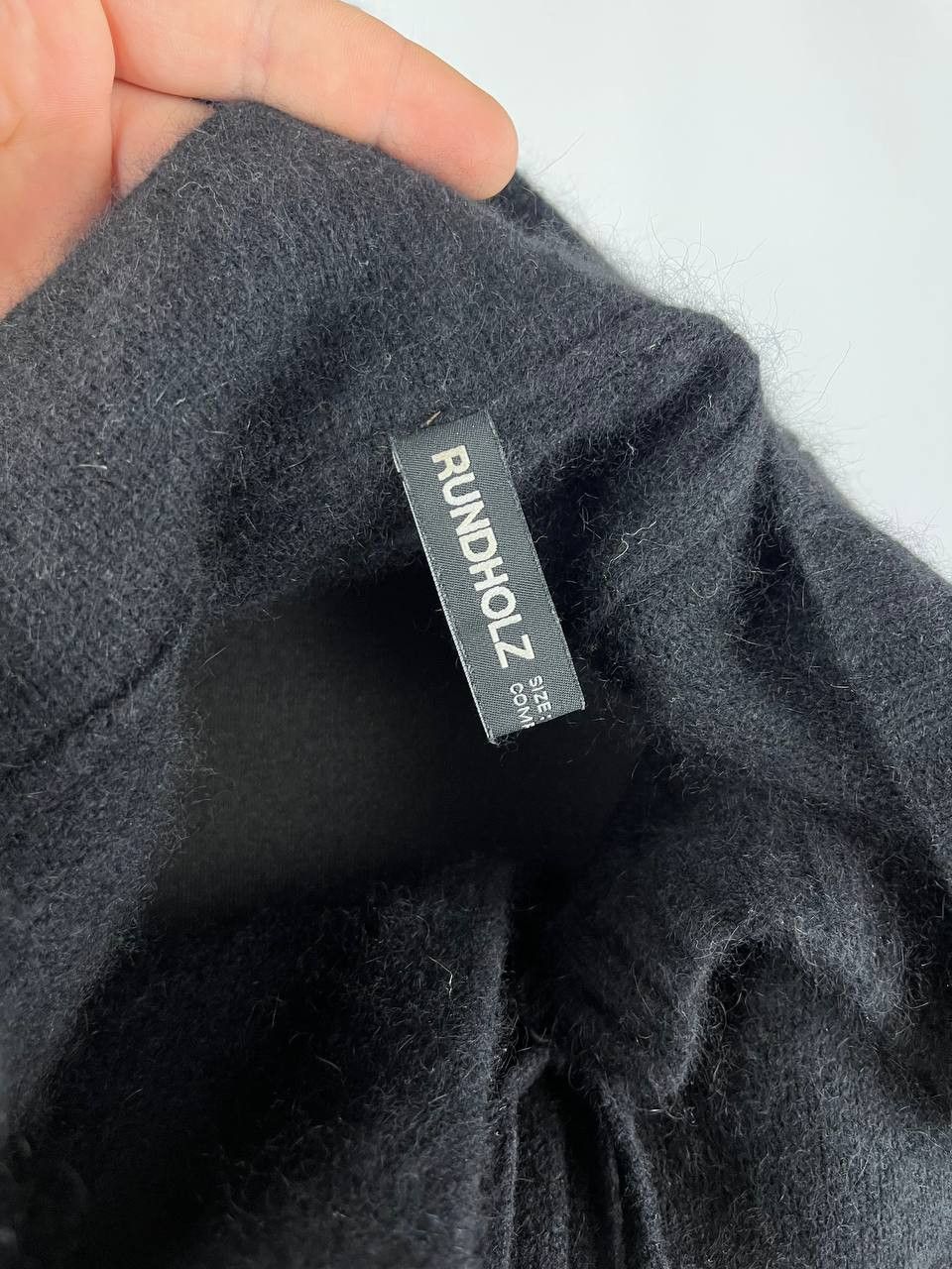 Rundholz Rundholz Black Label Asymmetric Zip Cardigan Sweater Black Size S / US 4 / IT 40 - 8 Thumbnail