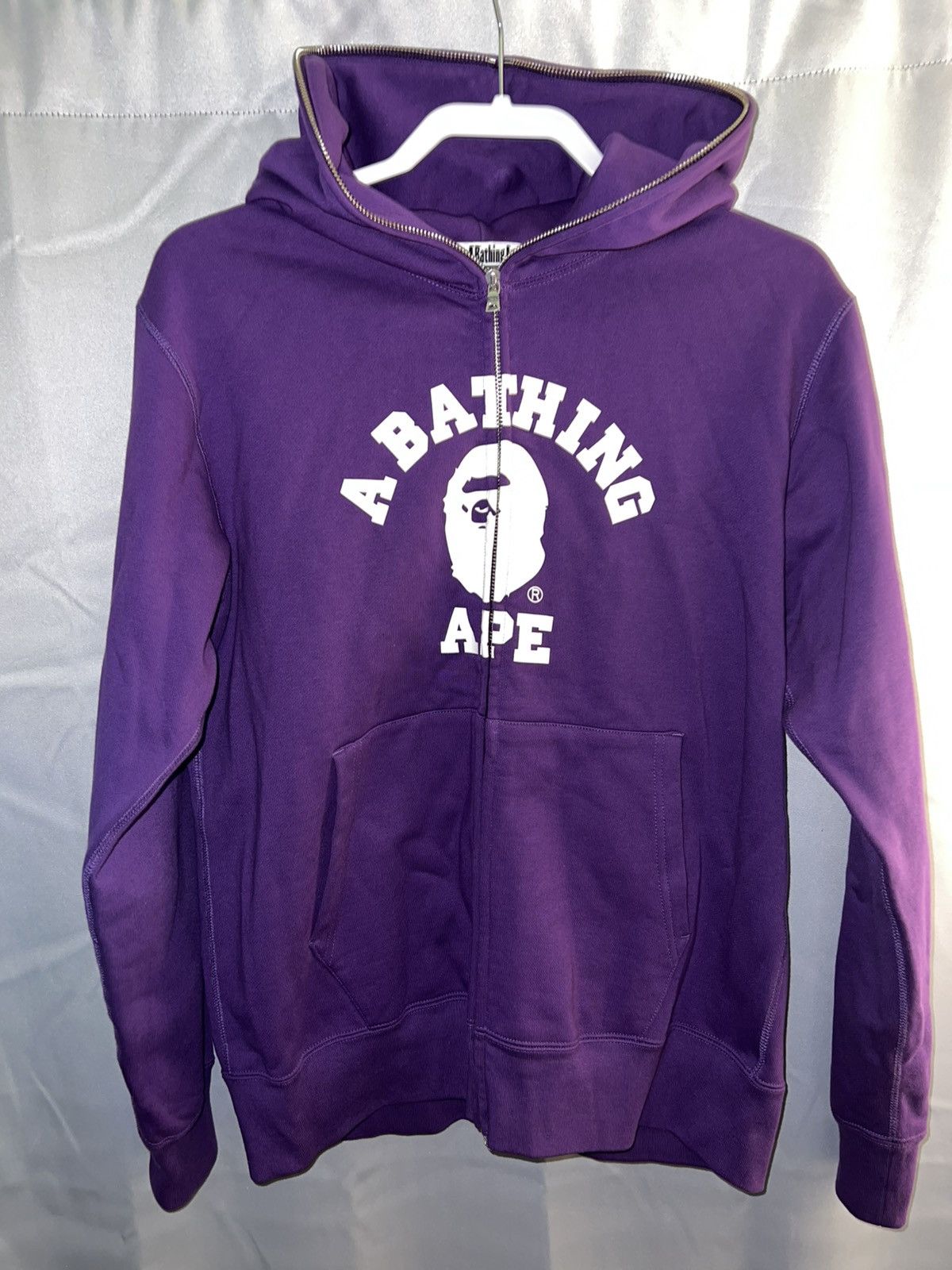 Bape Bape Purple Hoodie Size US M / EU 48-50 / 2 - 1 Thumbnail