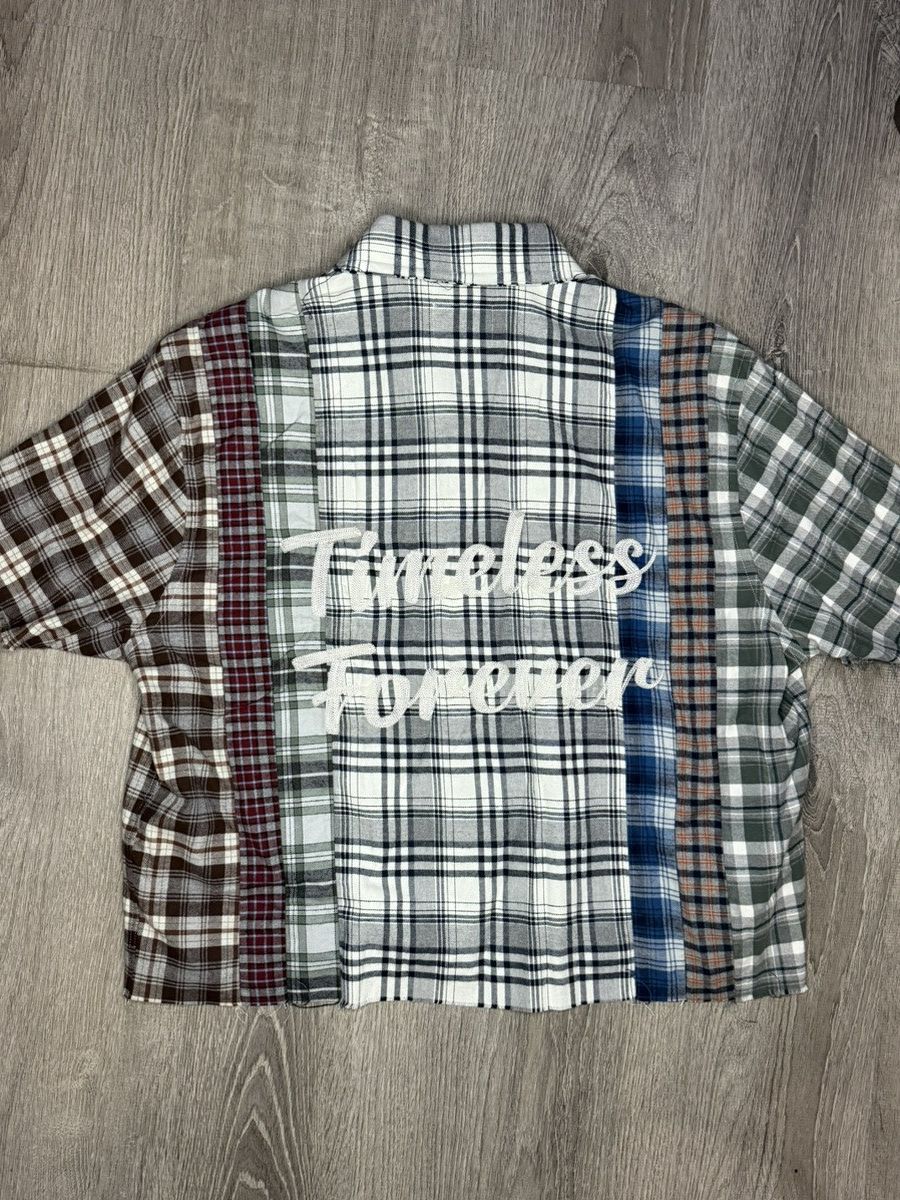 Other TIMELESS FOREVER TMLSSFRVR REWORKED CAMP COLLAR BUTTON UP Size US M / EU 48-50 / 2 - 4 Thumbnail