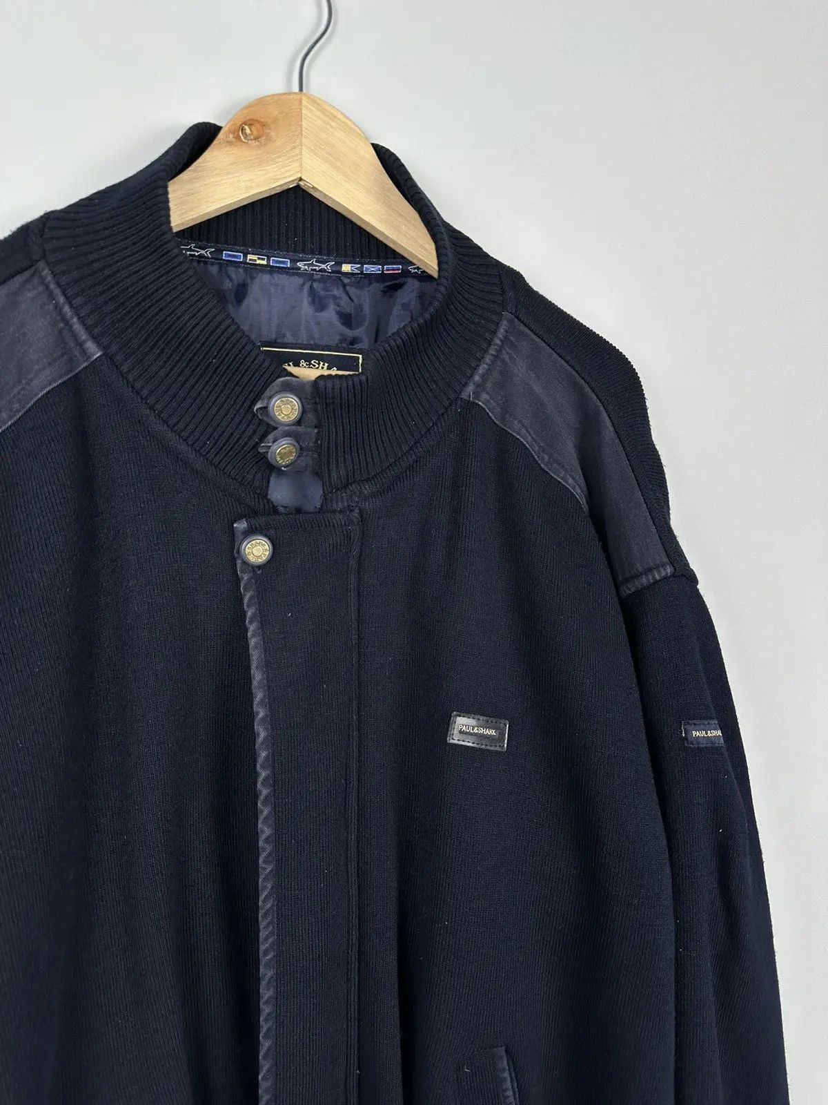 Paul & Shark Vintage Y2k Paul & Shark Typhoon 20000 Bomber Jacket Size US XL / EU 56 / 4 - 3 Thumbnail