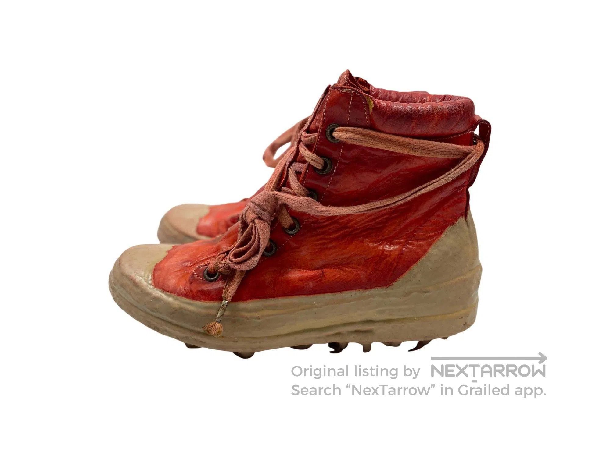 Carol Christian Poell Carol Christian Poell Blood Red Resin Kangaroo Leather Dis Size US 9 / EU 42 - 4 Thumbnail