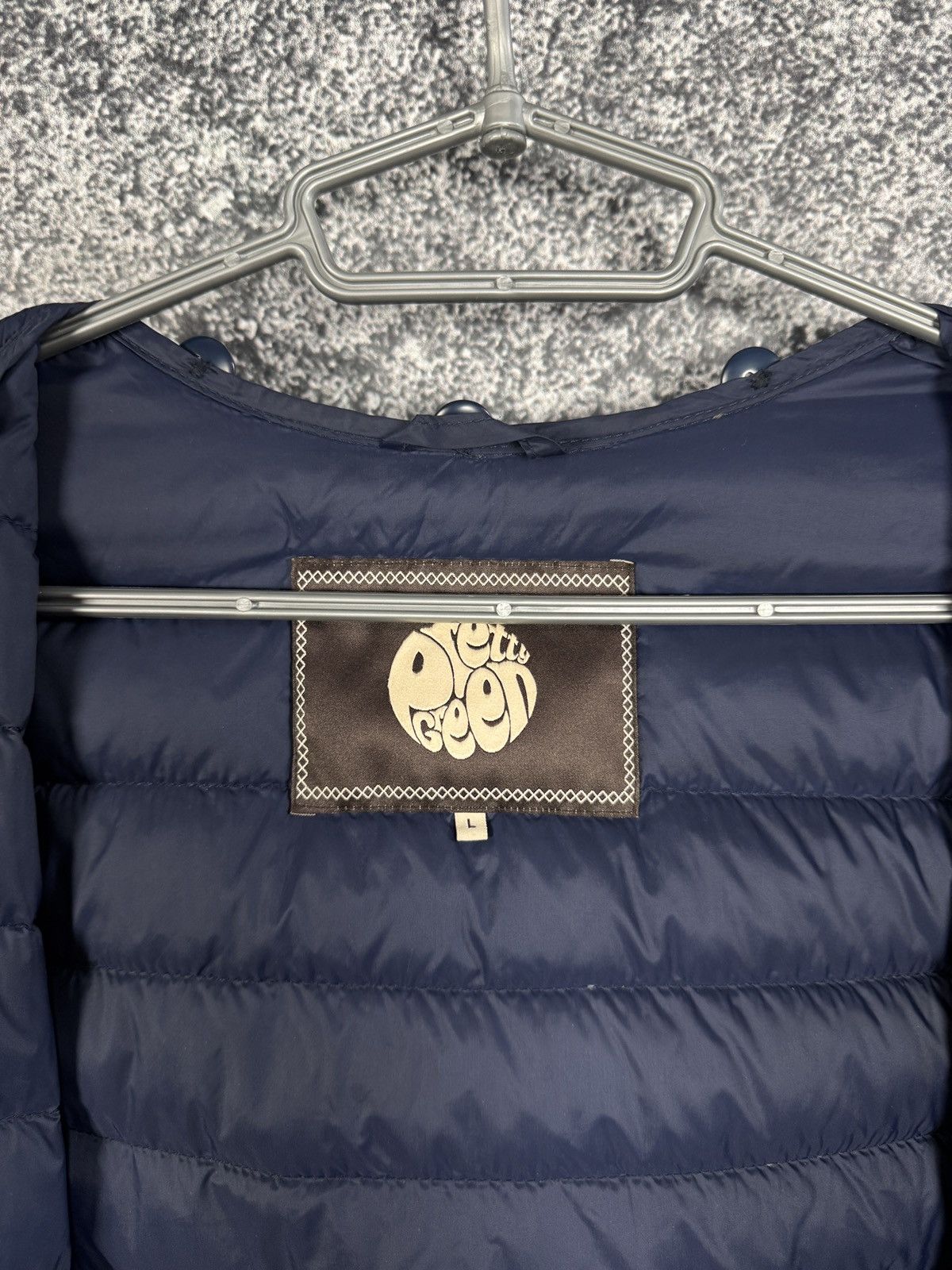Pretty Green Men’s Pretty Green Puffer Hooded Jacket Casual Outdoor Sz L Size US L / EU 52-54 / 3 - 8 Thumbnail