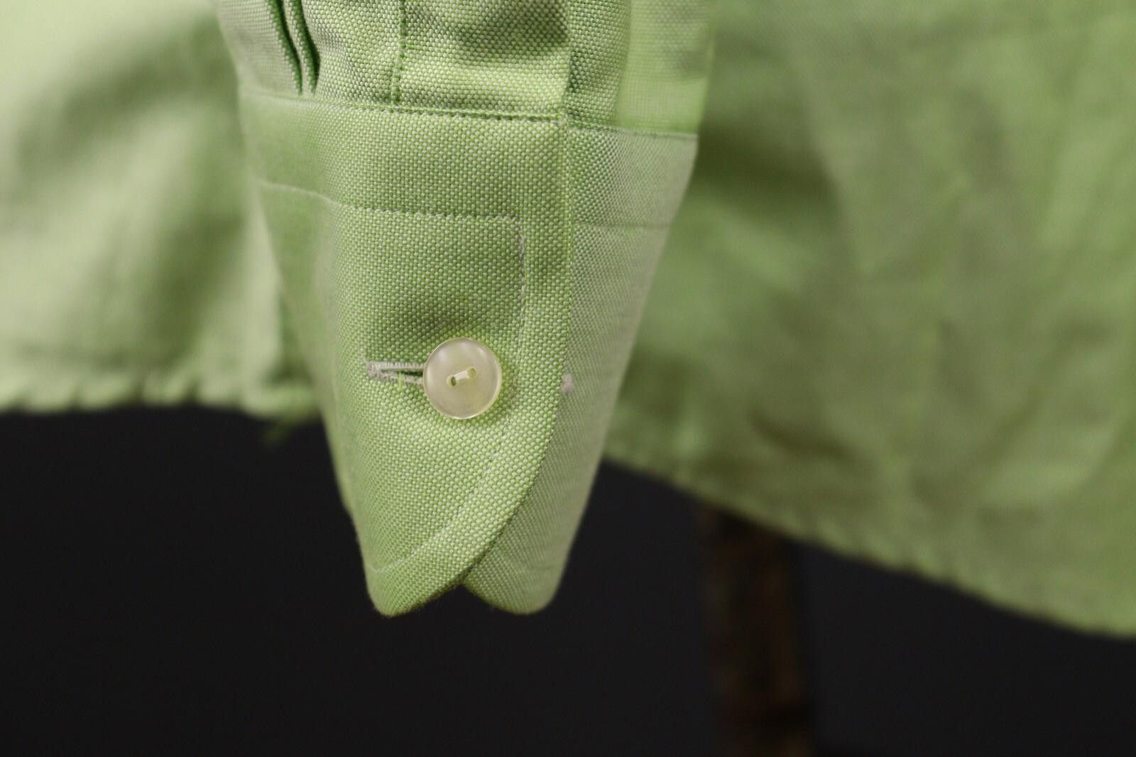 Eton Eton Ganghester 1928 Green Button Down Shirt Size 40 / 15 Size US M / EU 48-50 / 2 - 5 Thumbnail