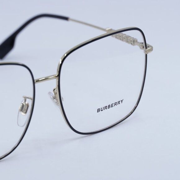 Burberry Burberry BE1378D 1326 Eyeglasses Black 57mm Square Frame Size ONE SIZE - 5 Thumbnail
