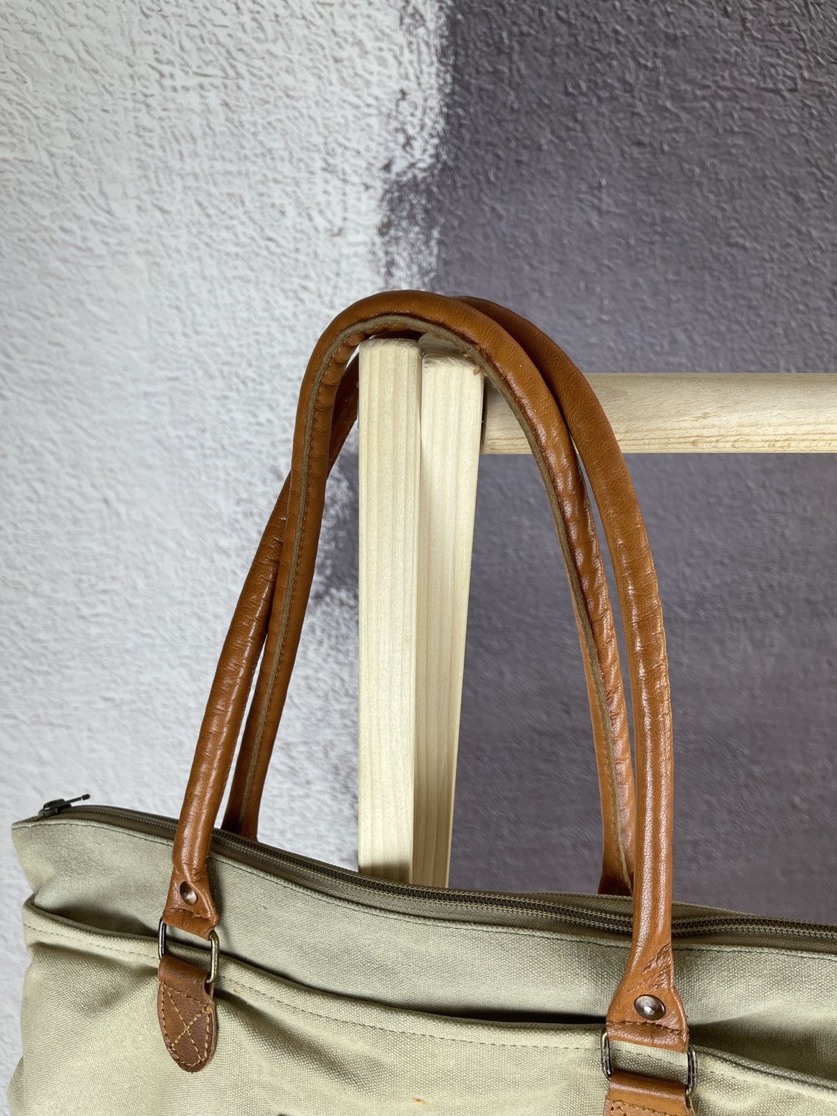 Carpe Diem × Vintage Carpe Diem vintage distressed big logo tote bag Size ONE SIZE - 4 Thumbnail
