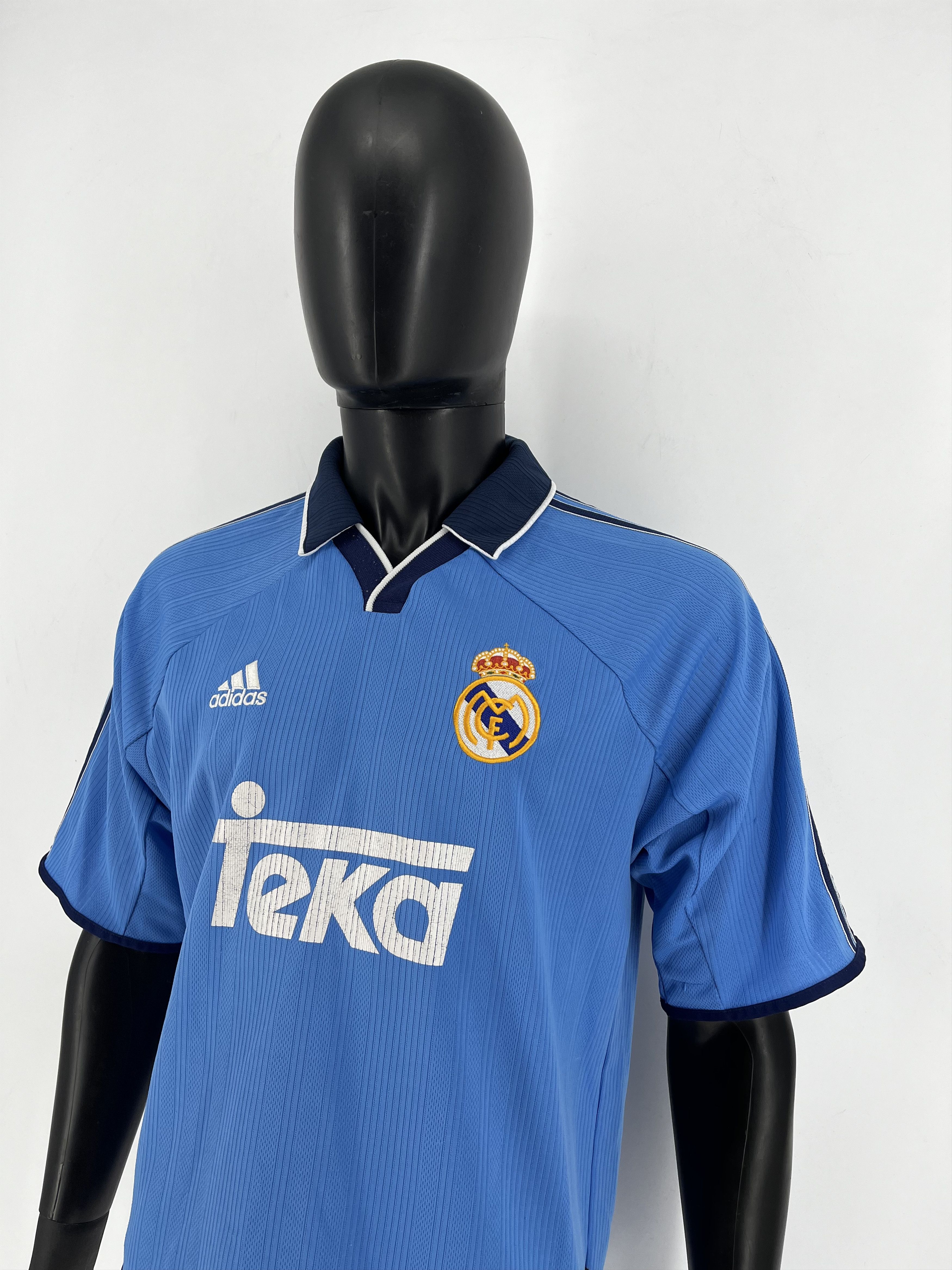 Adidas Vintage Real Madrid Raúl 7 Jersey – 1997/98 Adidas Teka Kit” Size US M / EU 48-50 / 2 - 9 Thumbnail