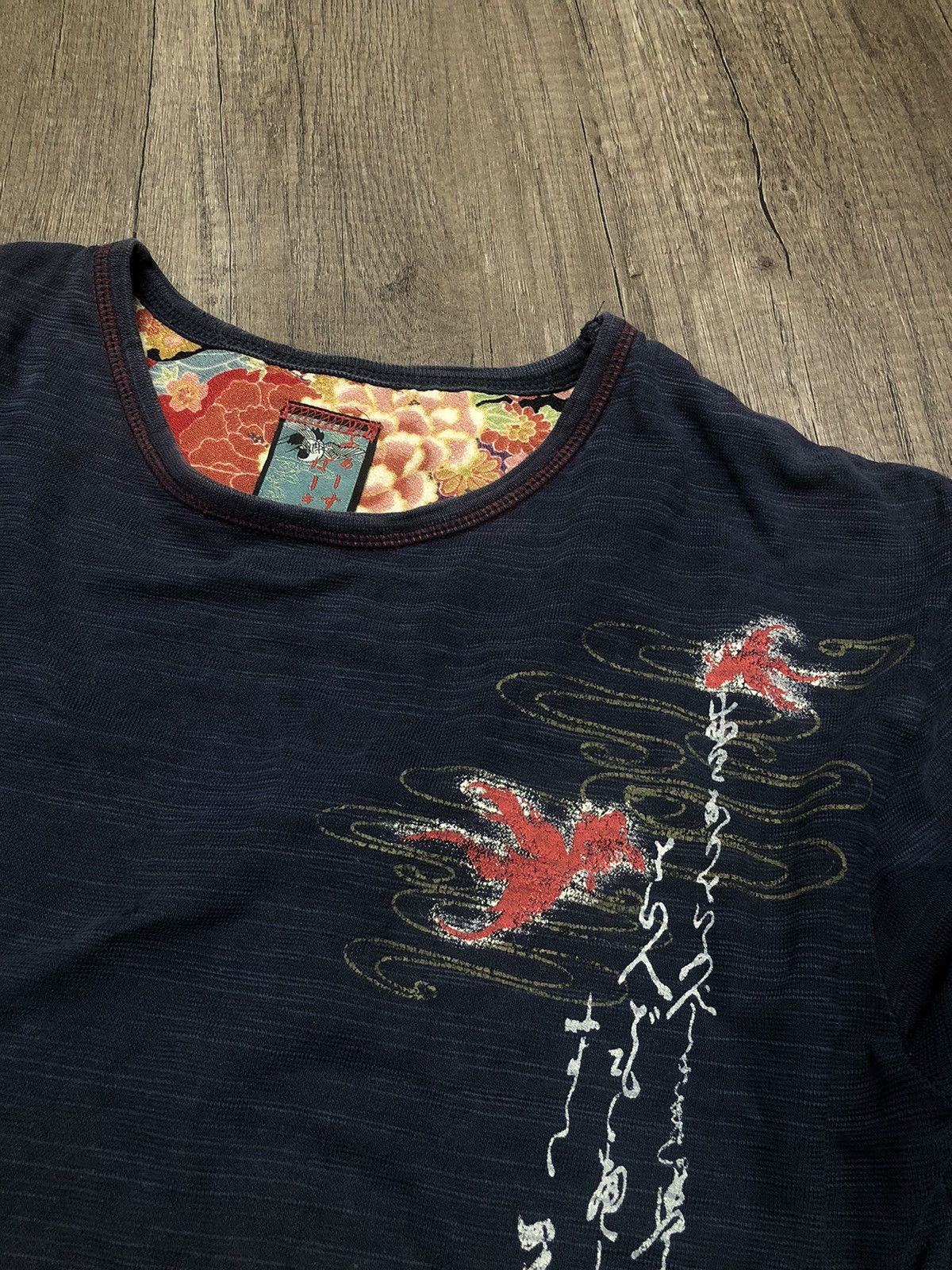 If Six Was Nine × Japanese Brand Vintage Geisha Japanese Brand Long Sleeve Tee Shirt Size US L / EU 52-54 / 3 - 12 Thumbnail