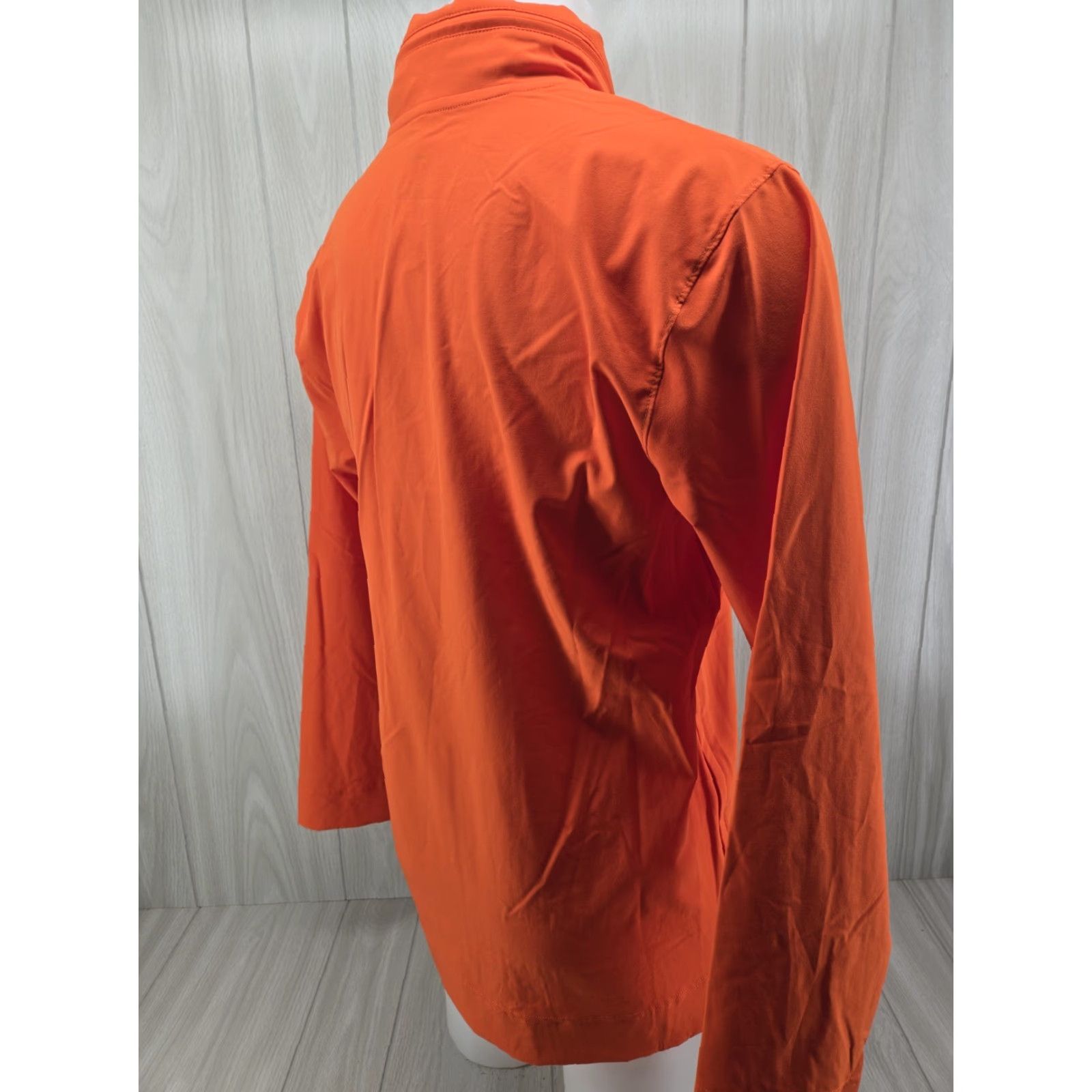 Nike Nike Wallace State Valleyball Windbreaker Shirt Mens Sz Small Orange 1/4 Zip L/S Size US S / EU 44-46 / 1 - 7 Thumbnail