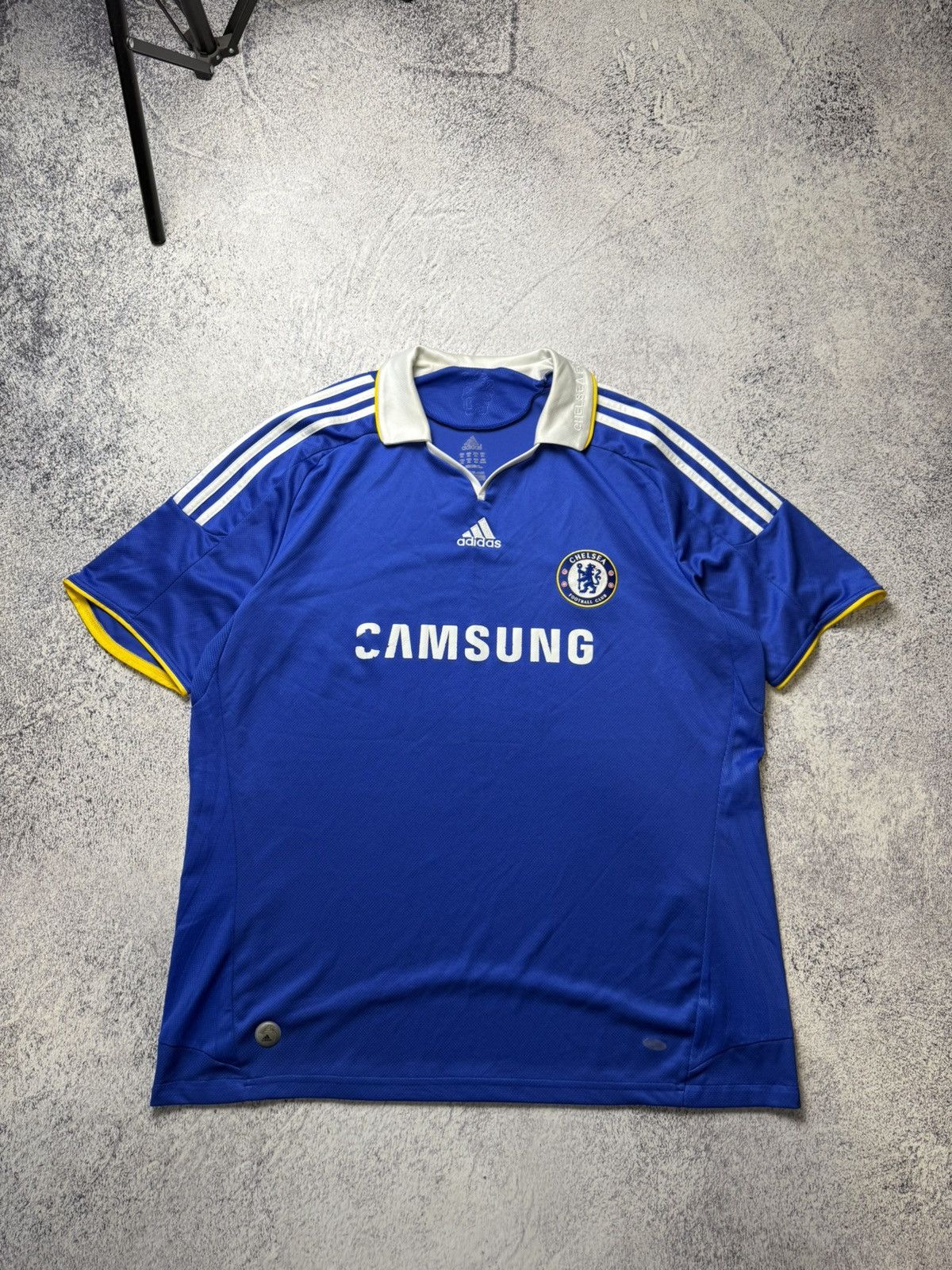 Adidas Chelsea Adidas Jersey Used Blue Men's Champions League Size US XL / EU 56 / 4 - 1 Thumbnail