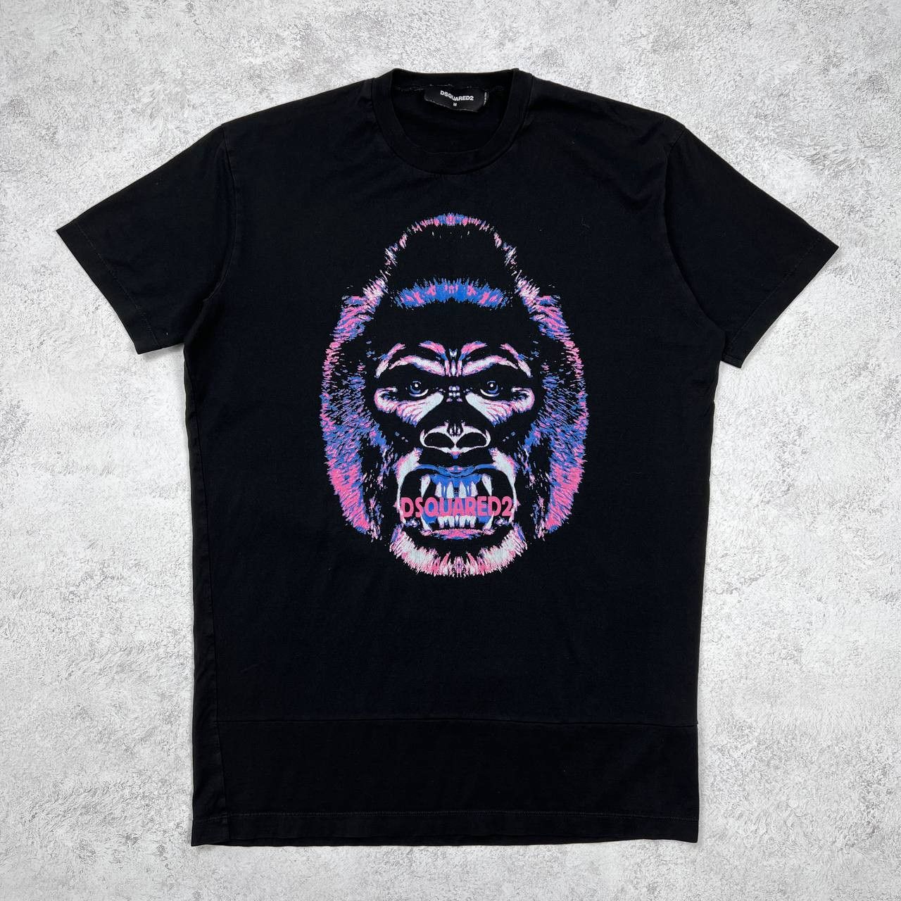 Dsquared2 Dsquared2 Neon Gorilla Print T-Shirt Size M Size US M / EU 48-50 / 2 - 1 Thumbnail