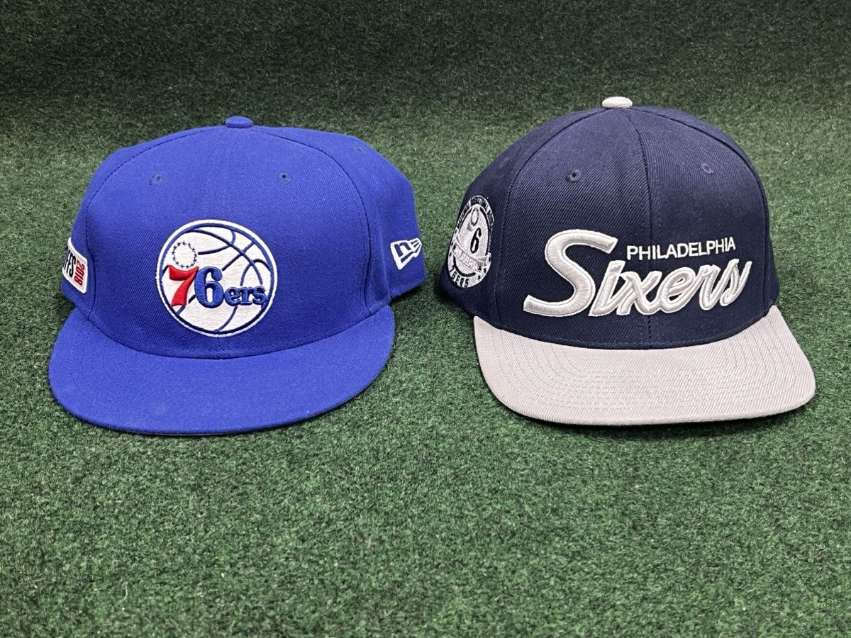 NBA 2 Philadelphia 76ers Snapback Hats Size ONE SIZE - 1 Thumbnail