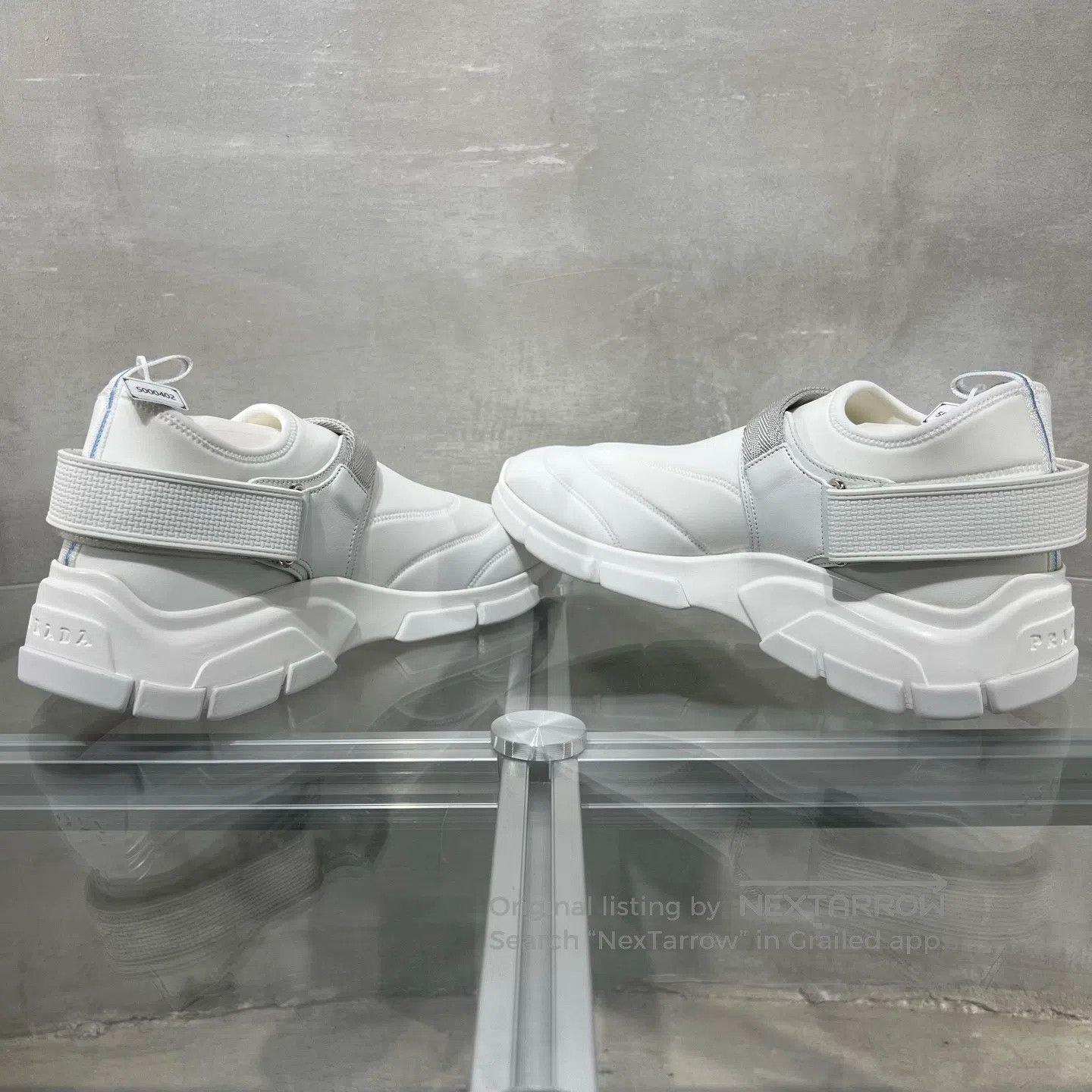 Prada Prada White canvas casual shoes Size US 9 / EU 42 - 5 Thumbnail