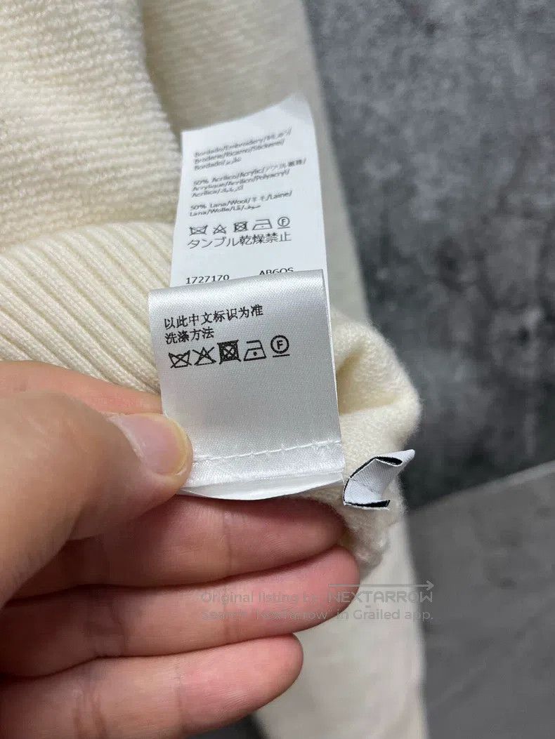 Loewe Loewe Embroidered wool knitwear Size XS / US 0-2 / IT 36-38 - 7 Thumbnail