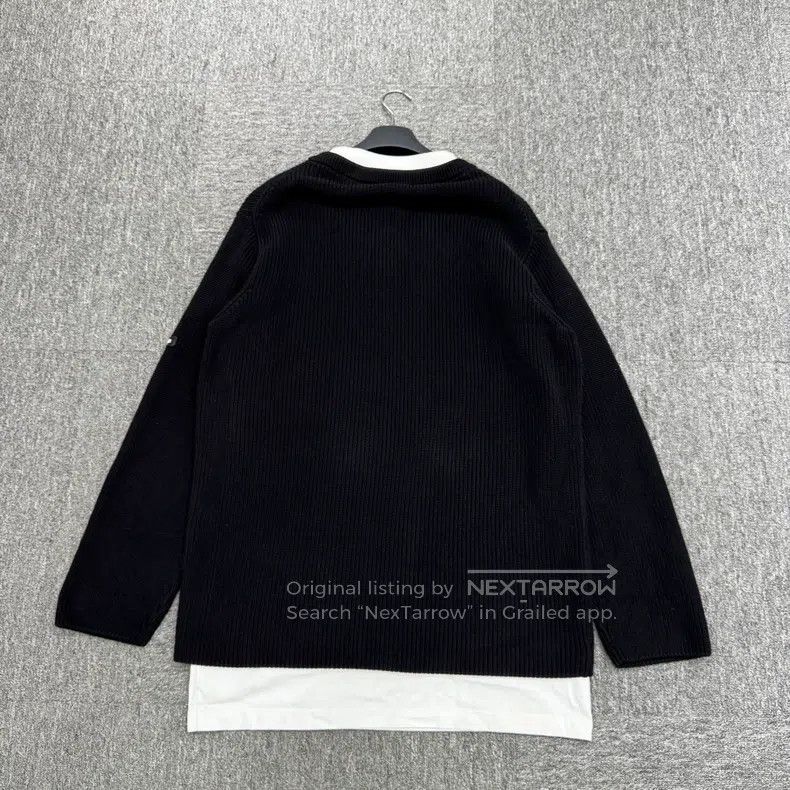 Balenciaga Balenciaga Fake two-piece knitted sweater Size US M / EU 48-50 / 2 - 5 Thumbnail