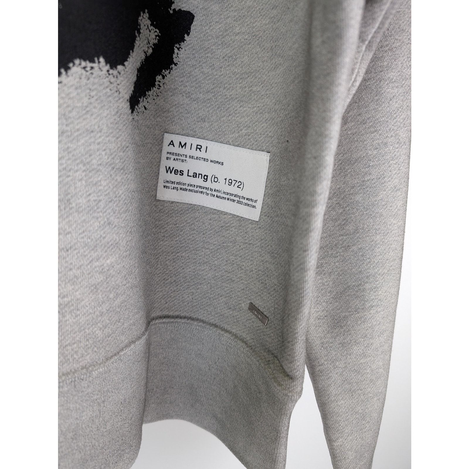 Amiri o1rshd1 Wes Lang Solar Kings Crewneck Sweatshirt in Grey Size US M / EU 48-50 / 2 - 17 Thumbnail
